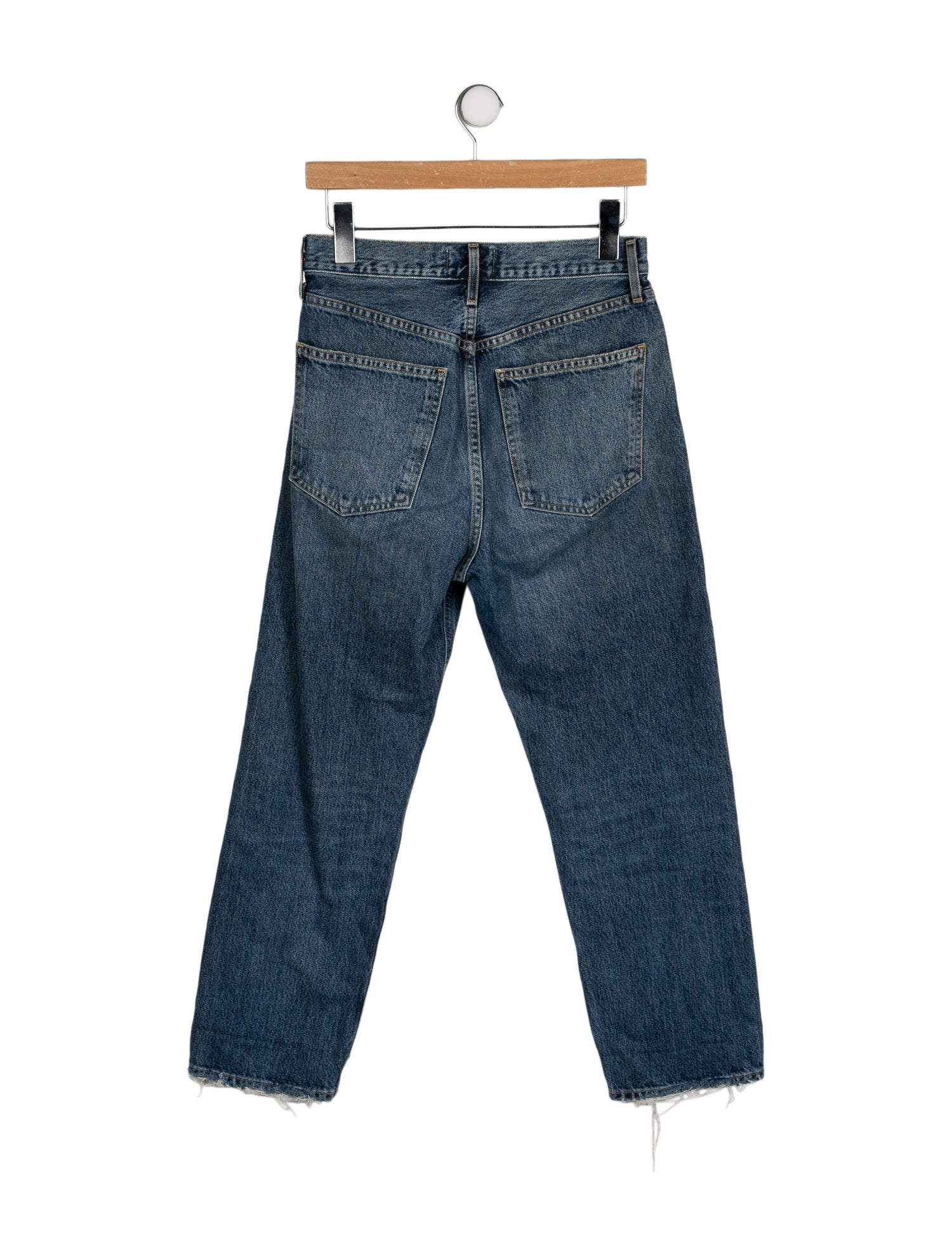 AGOLDE High-Rise Straight Leg Jeans