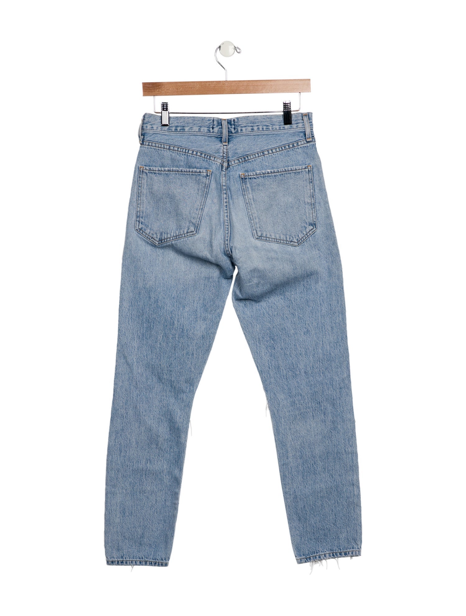 AGOLDE High-Rise Straight Leg Jeans