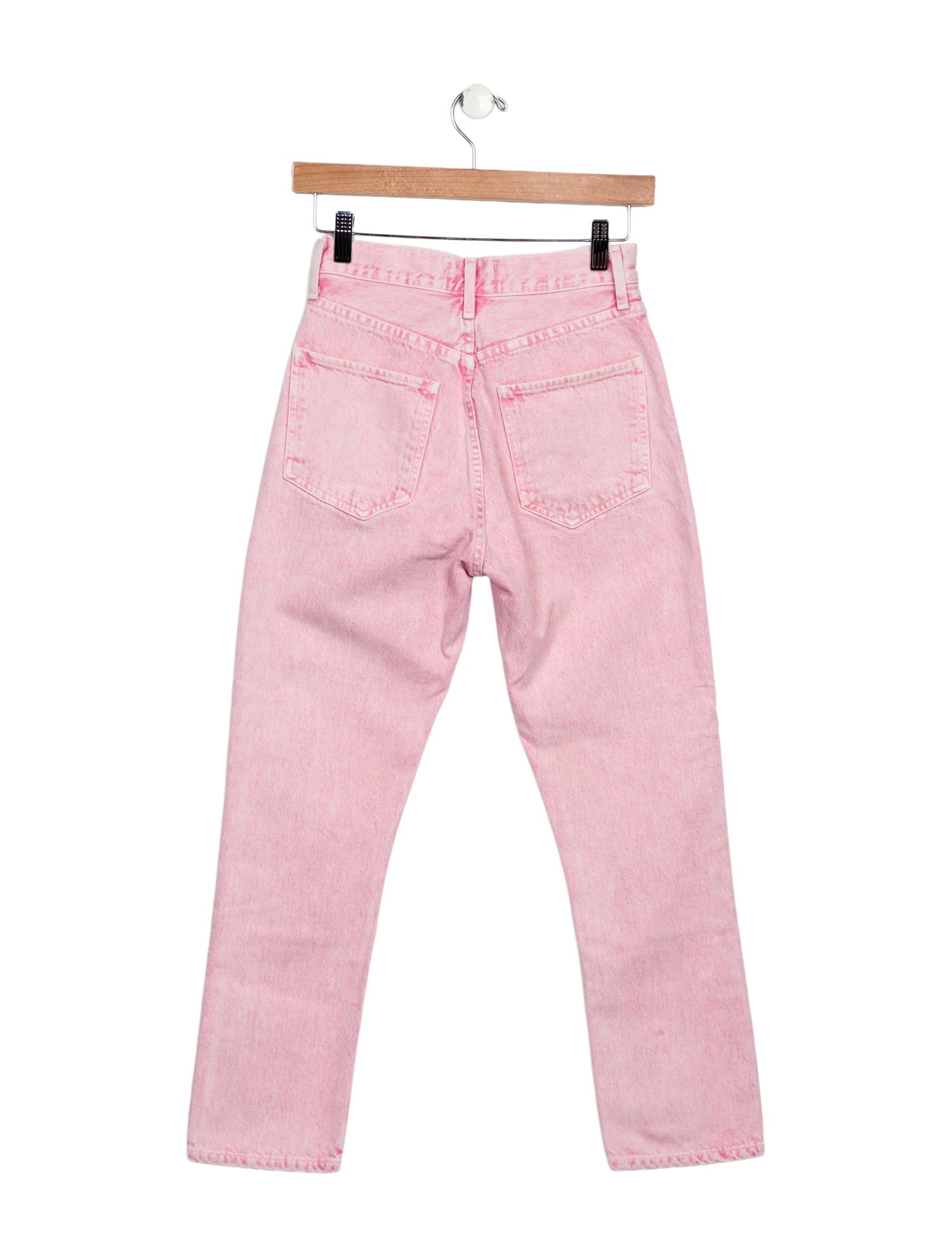 AGOLDE High-Rise Straight Leg Jeans