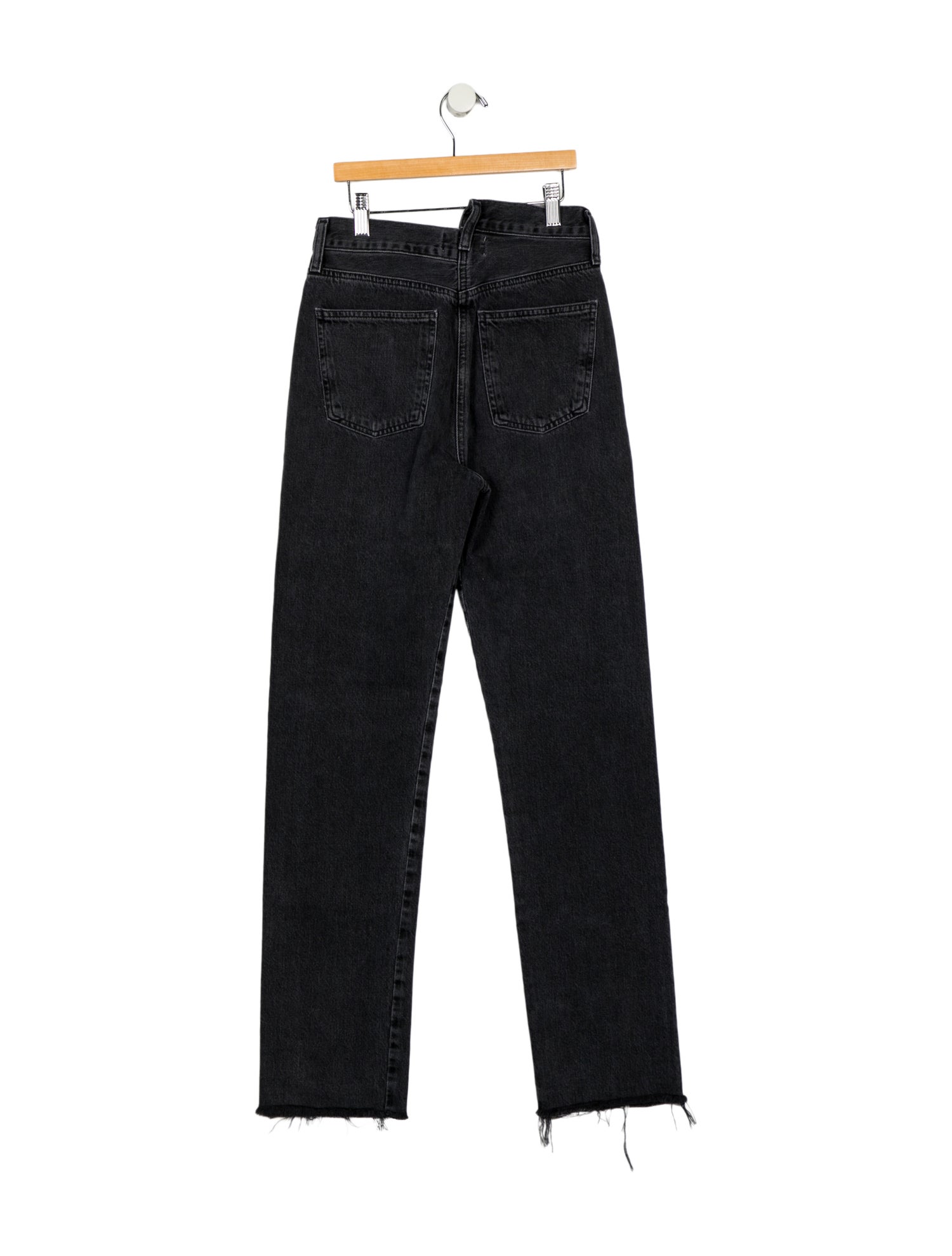 AGOLDE Mid-Rise Straight Leg Jeans