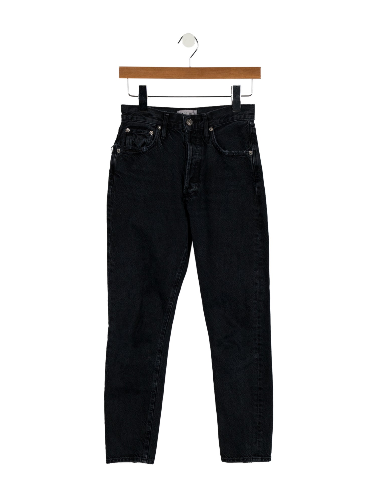 AGOLDE High-Rise Straight Leg Jeans