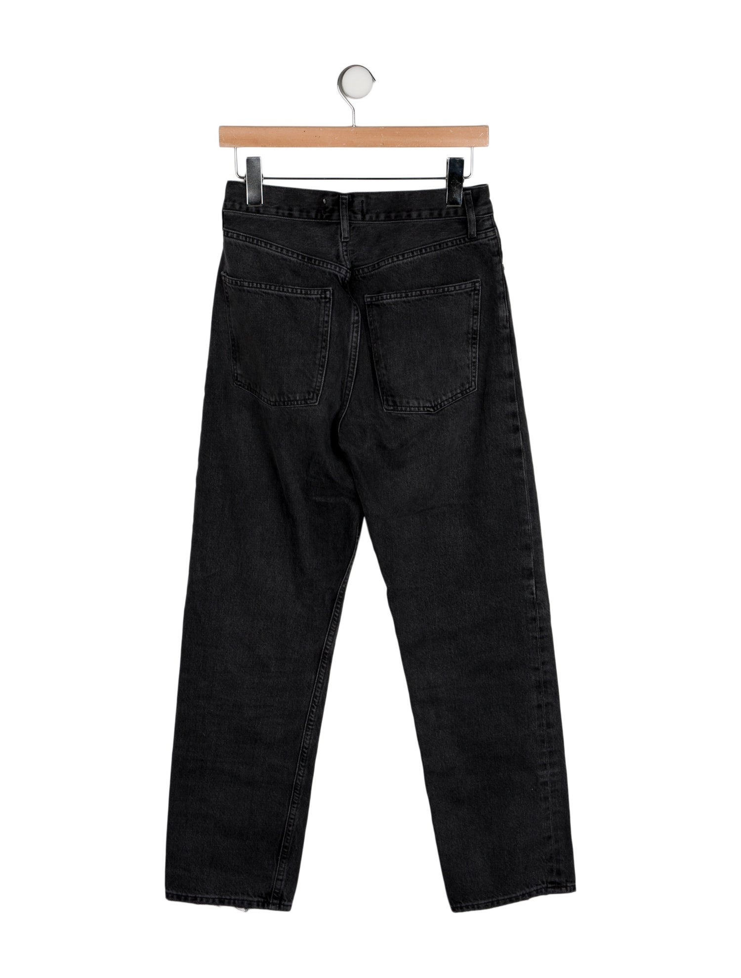 AGOLDE High-Rise Straight Leg Jeans
