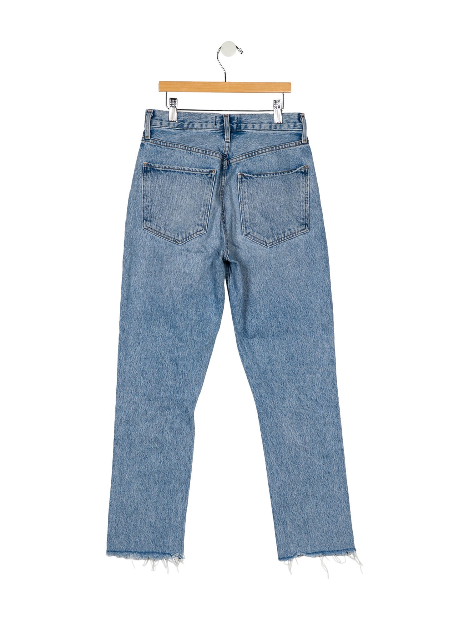 AGOLDE High-Rise Straight Leg Jeans