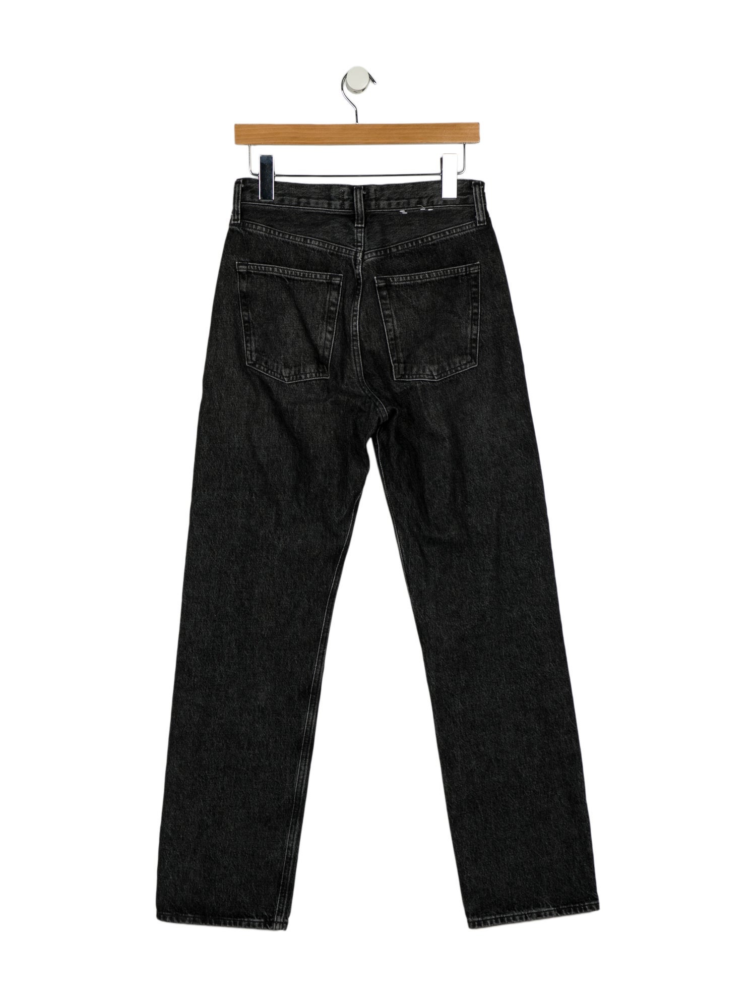 AGOLDE High-Rise Straight Leg Jeans
