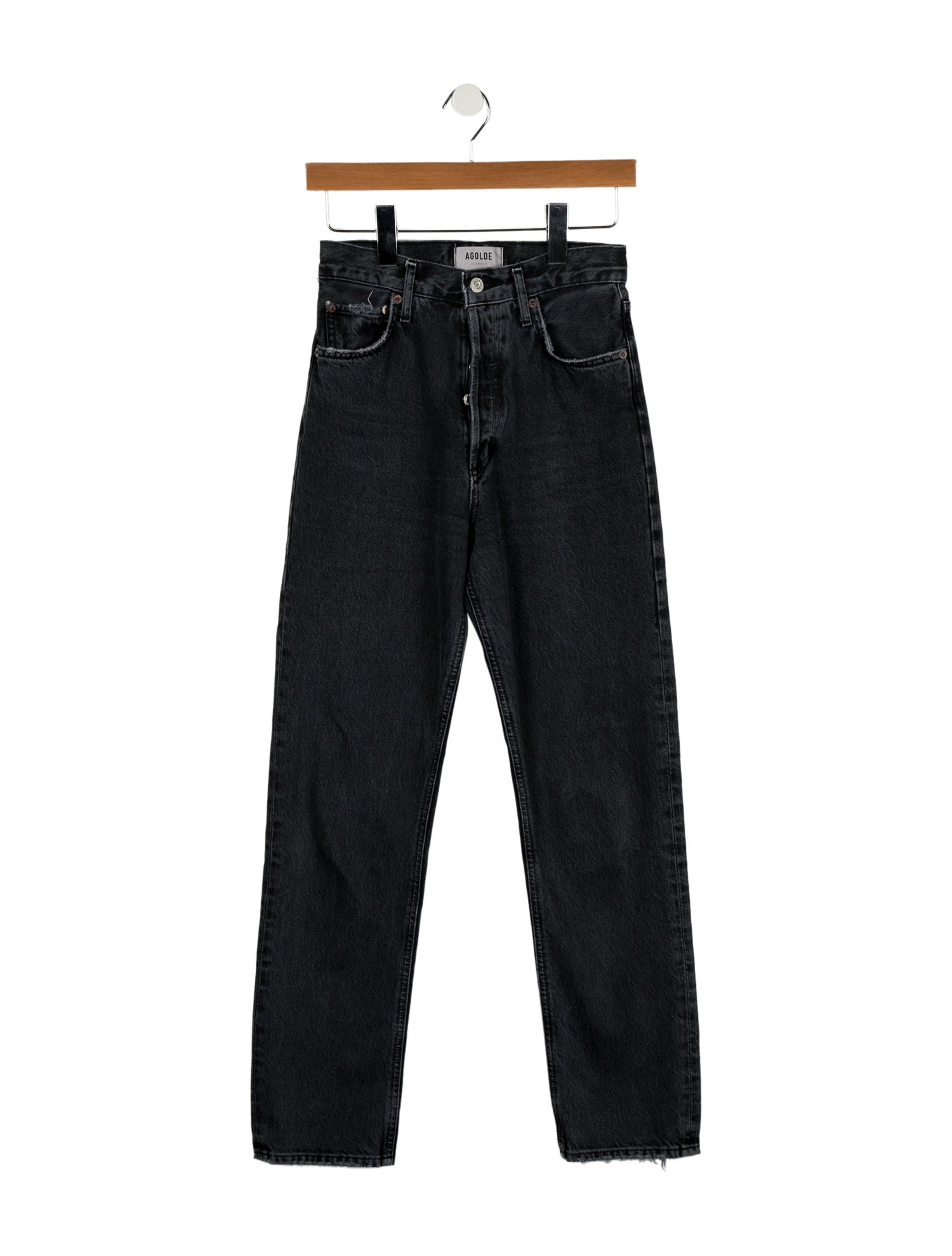 AGOLDE High-Rise Straight Leg Jeans