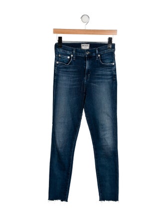 AGOLDE Mid-Rise Skinny Leg Jeans