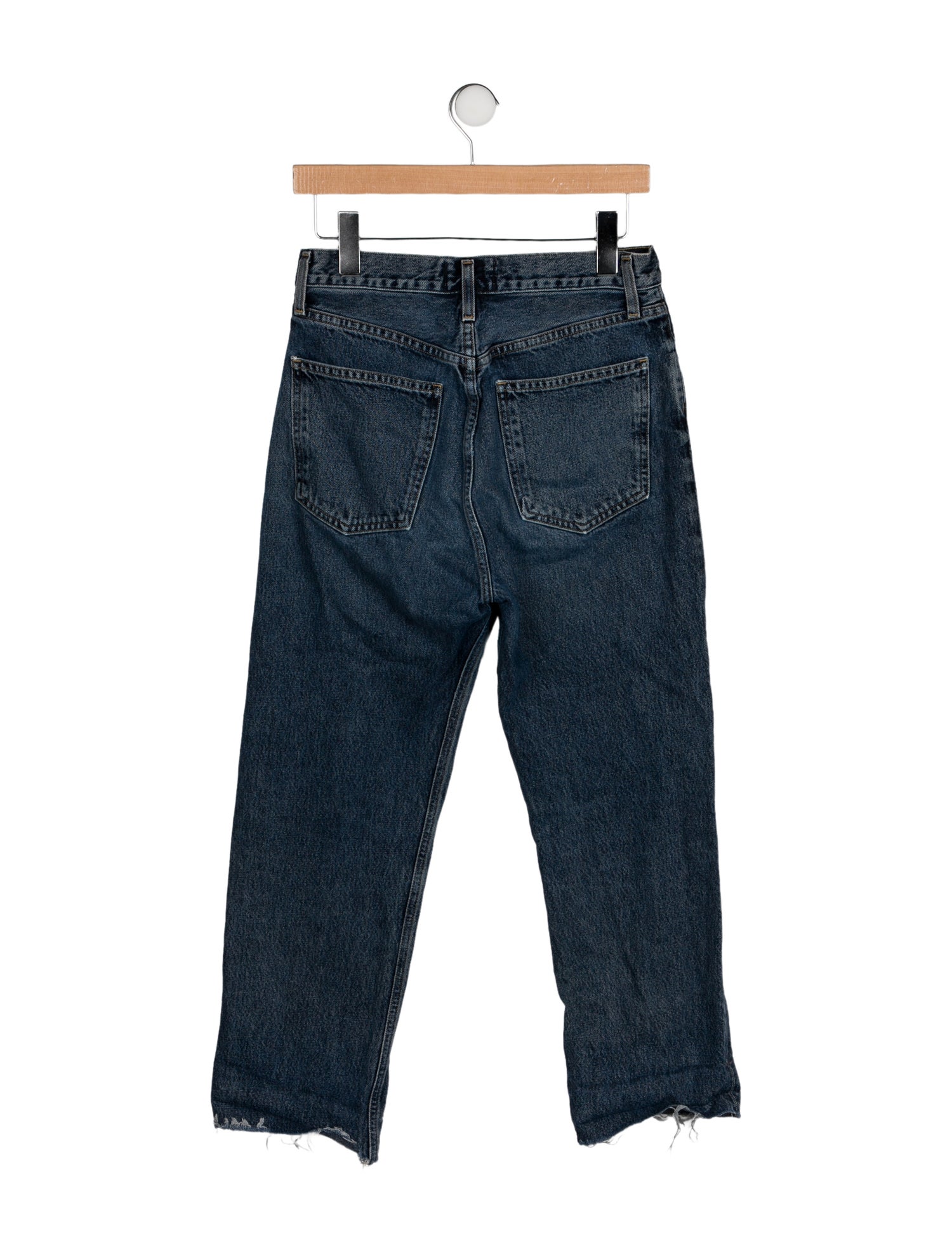AGOLDE High-Rise Straight Leg Jeans