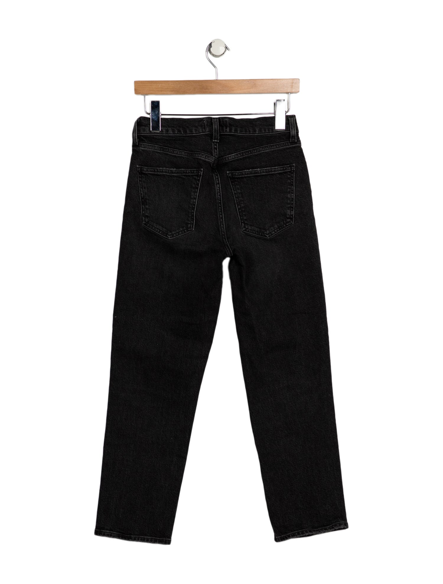AGOLDE Mid-Rise Straight Leg Jeans