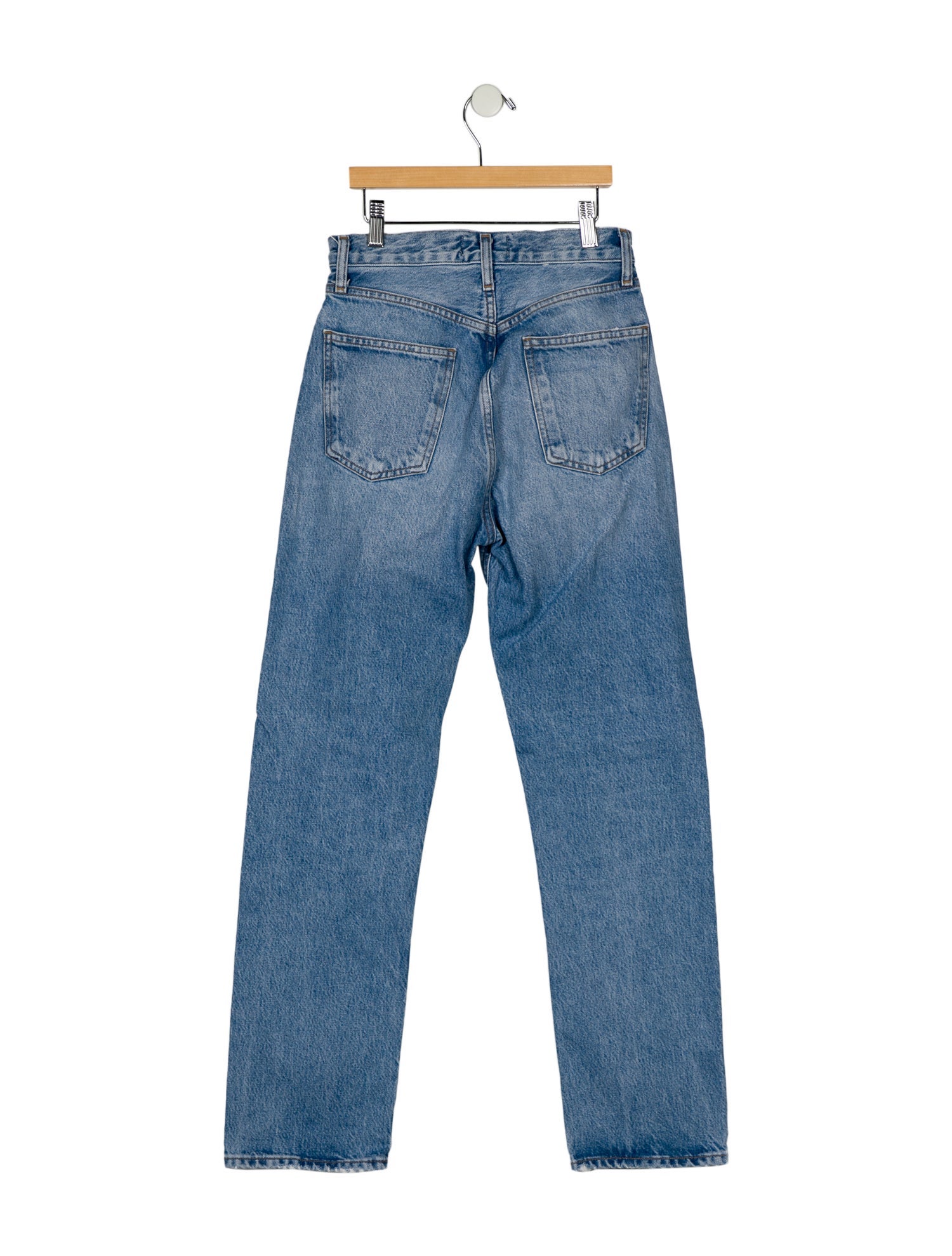 AGOLDE High-Rise Straight Leg Jeans