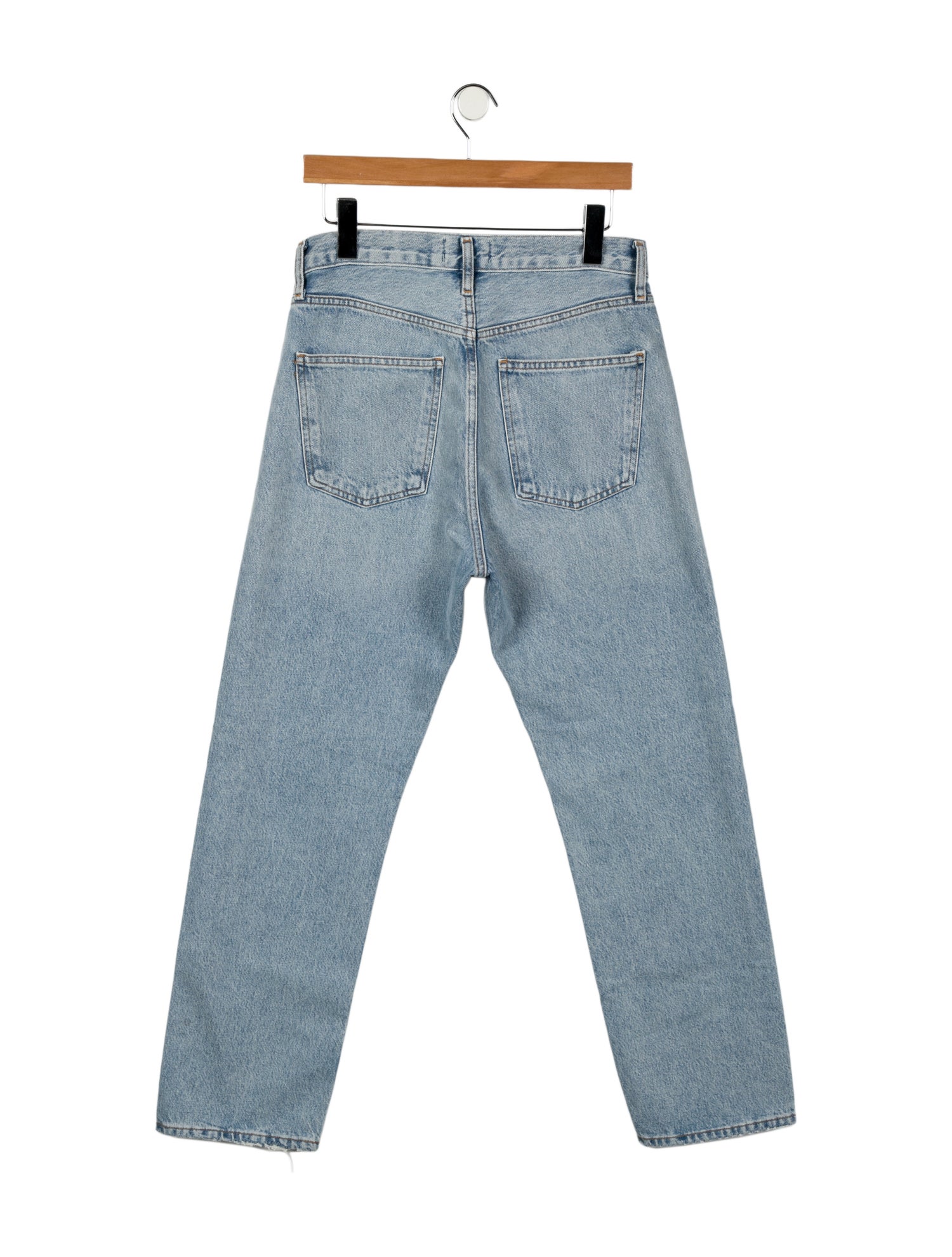 AGOLDE High-Rise Straight Leg Jeans