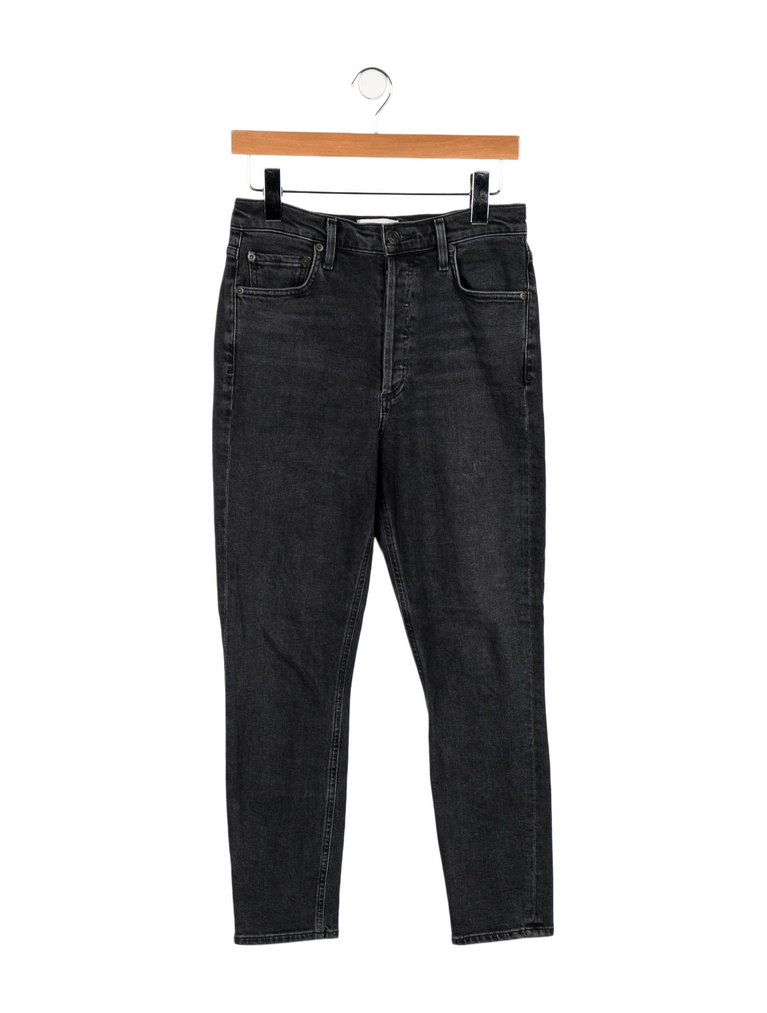 AGOLDE High-Rise Skinny Leg Jeans