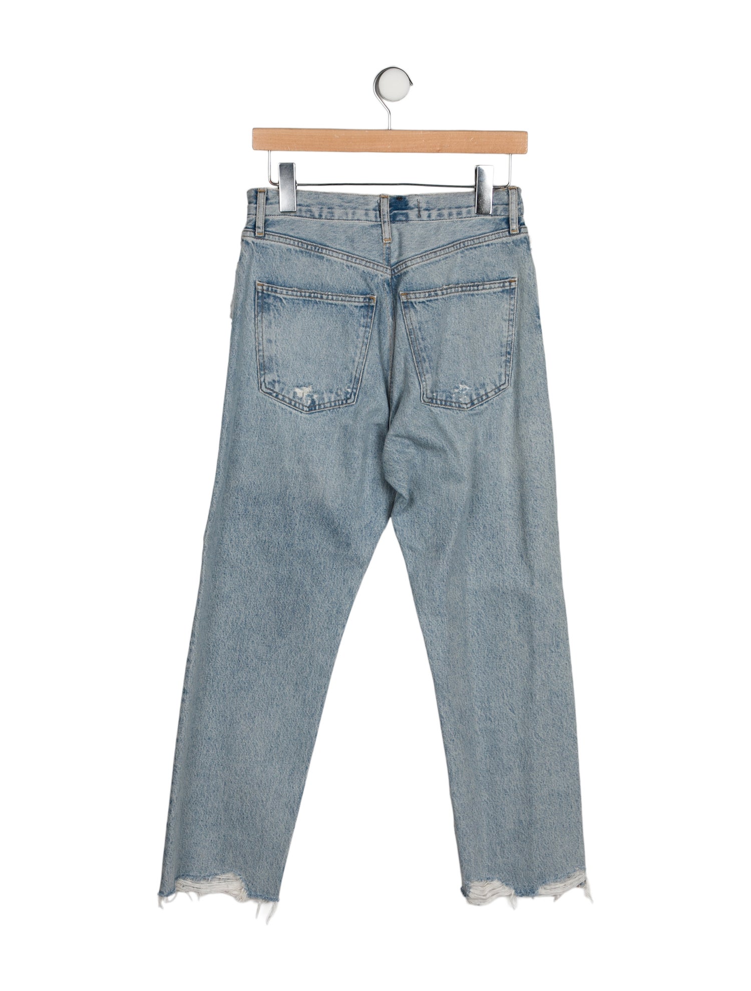 AGOLDE High-Rise Straight Leg Jeans