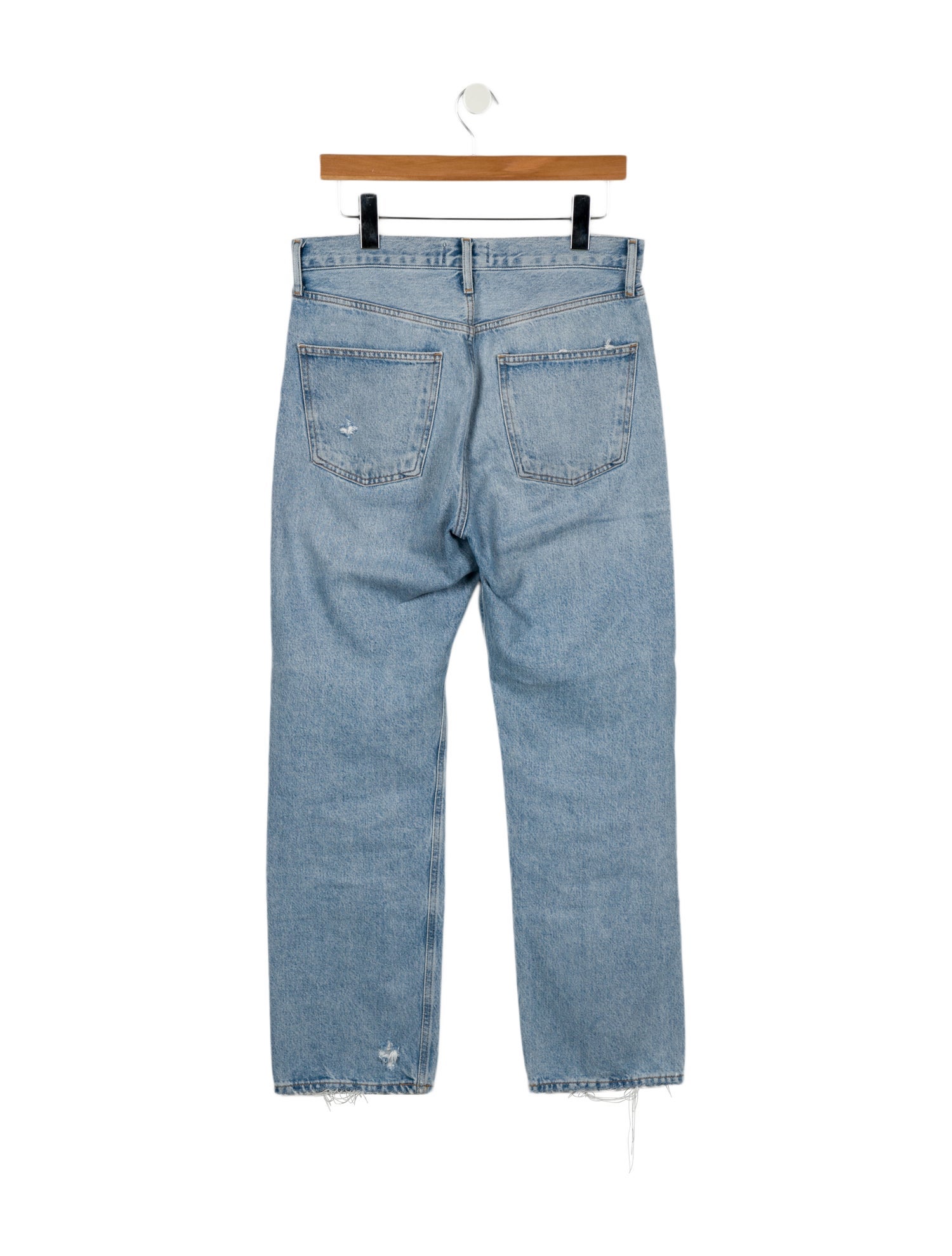 AGOLDE High-Rise Straight Leg Jeans