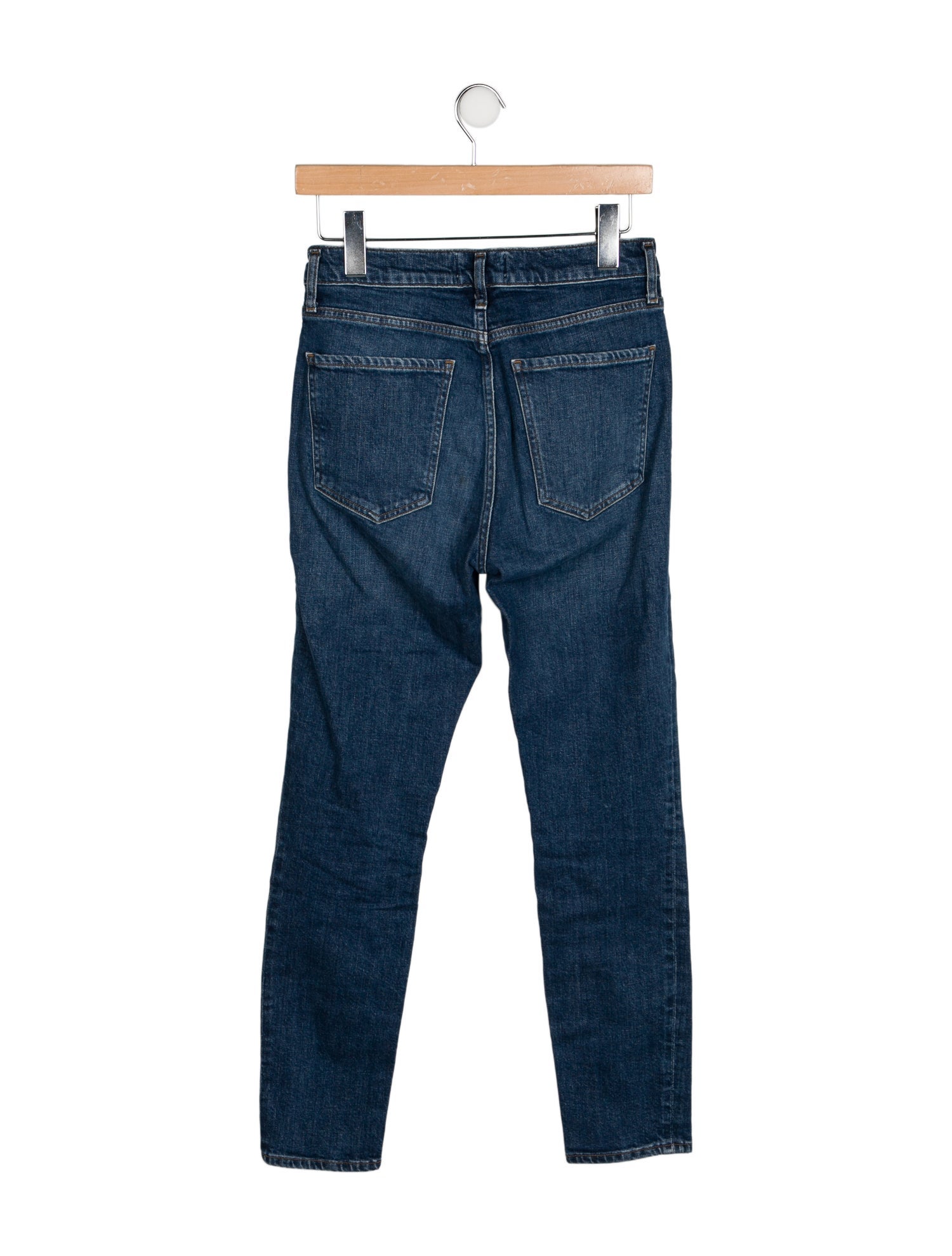 AGOLDE Mid-Rise Skinny Leg Jeans