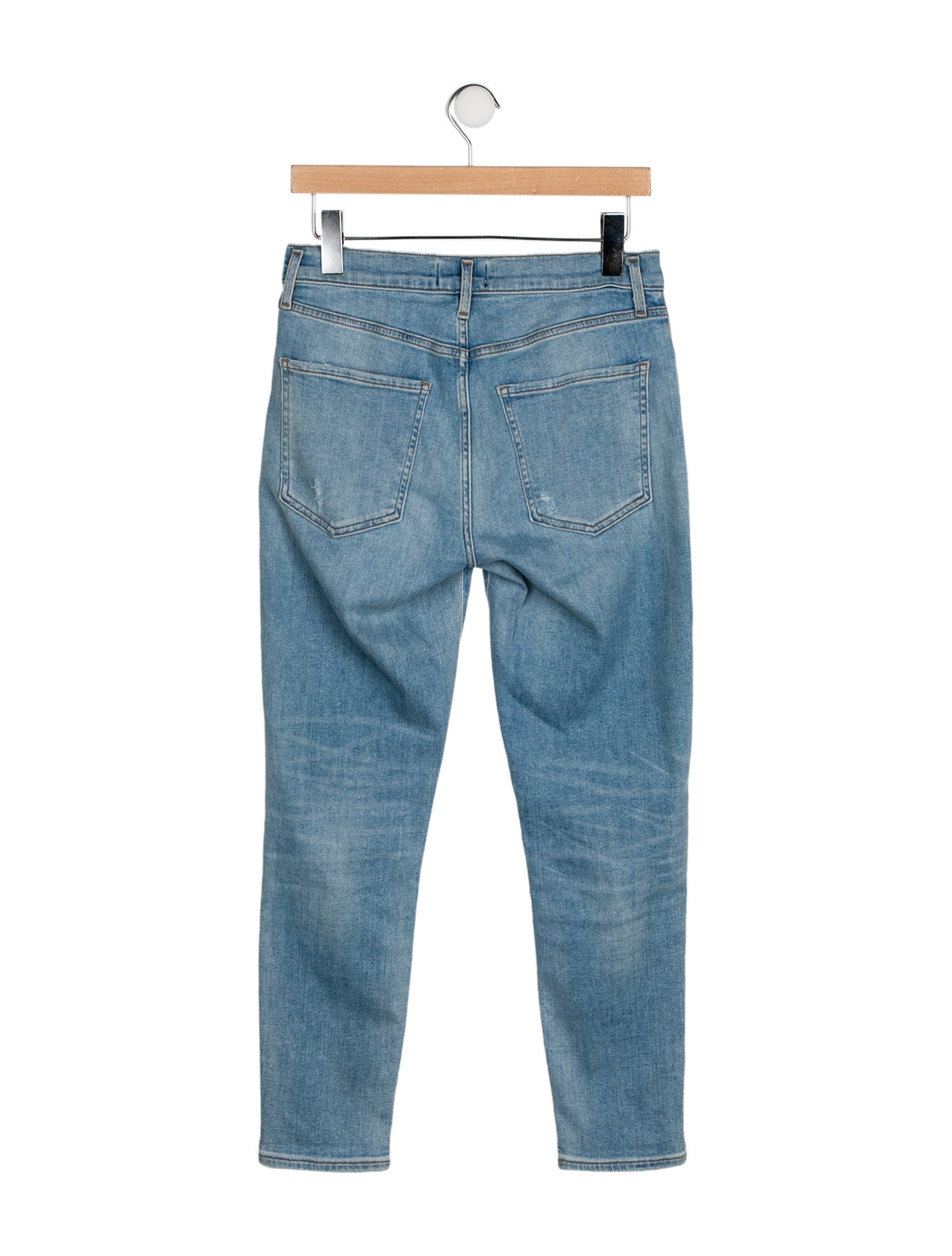 AGOLDE Mid-Rise Skinny Leg Jeans