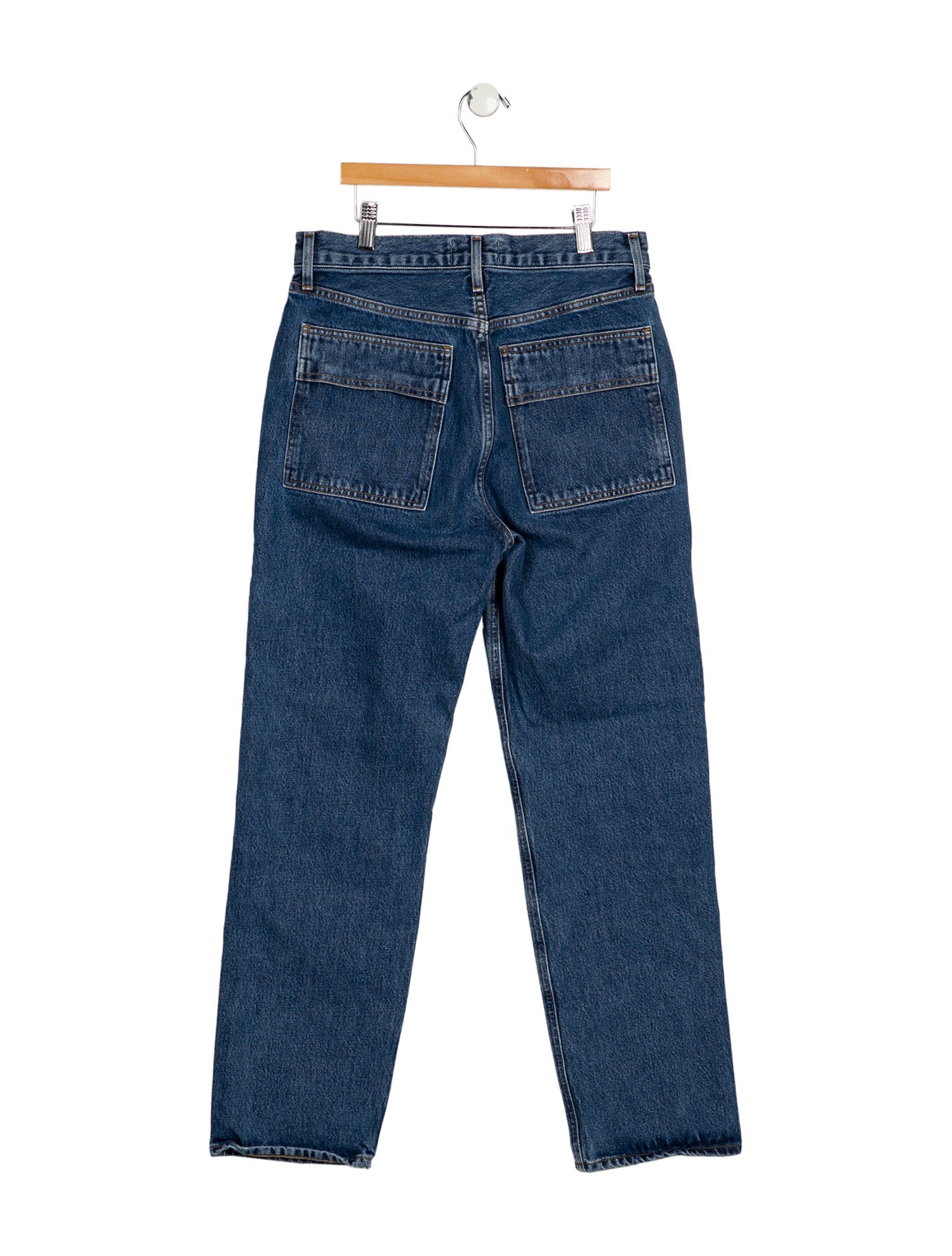 AGOLDE High-Rise Straight Leg Jeans