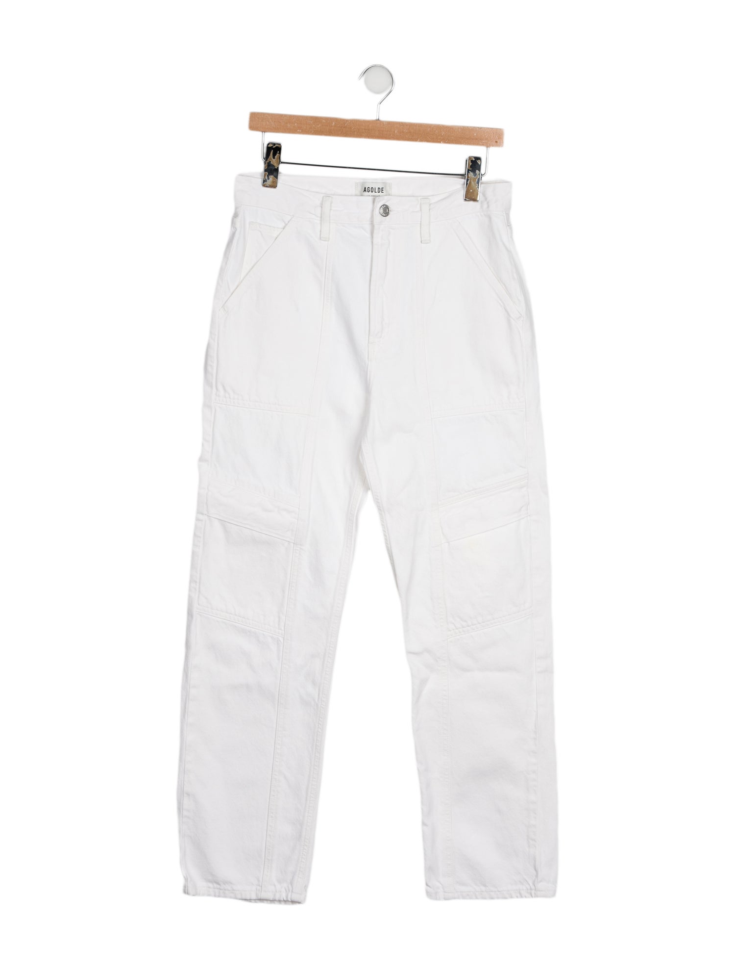 AGOLDE High-Rise Straight Leg Jeans