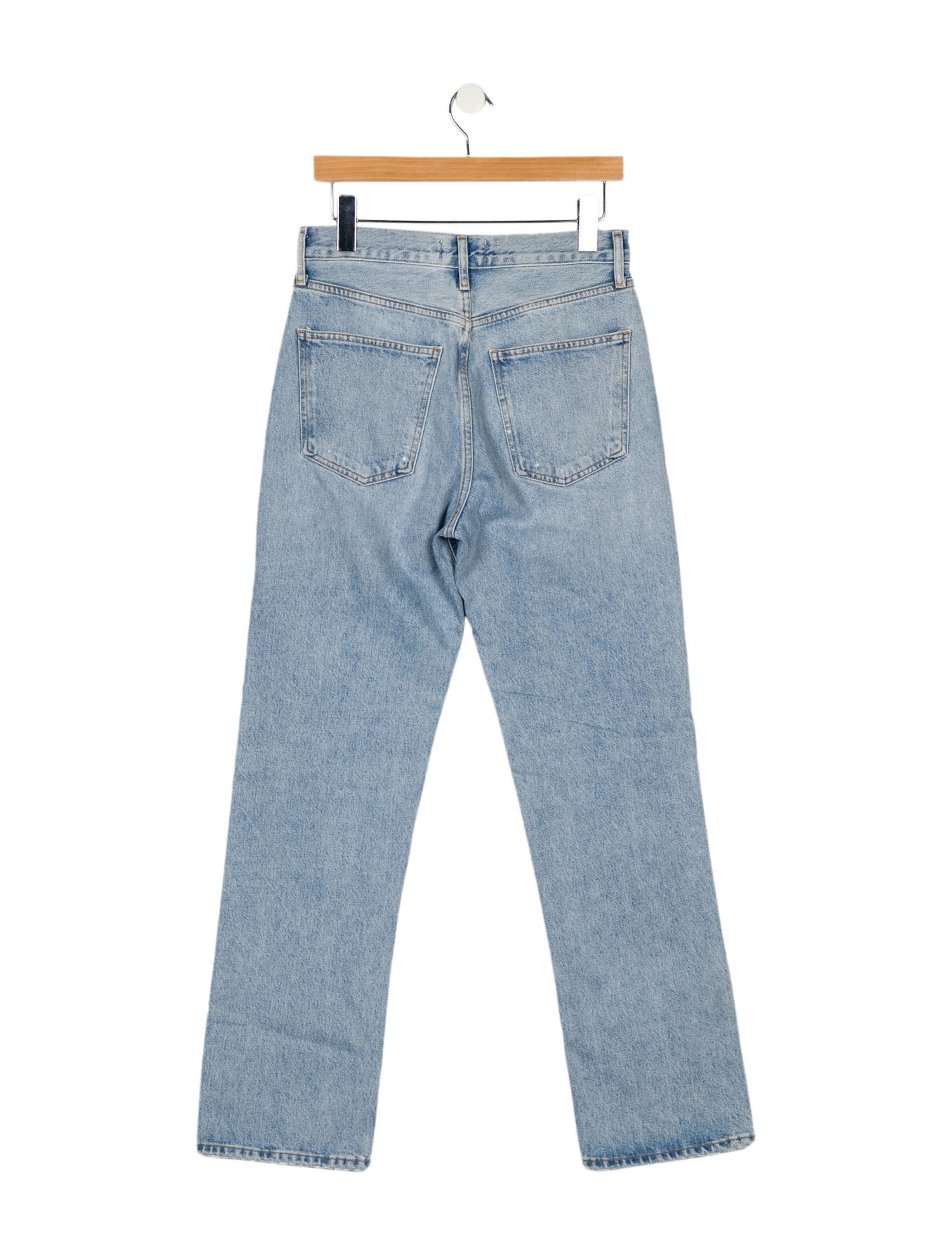 AGOLDE High-Rise Straight Leg Jeans