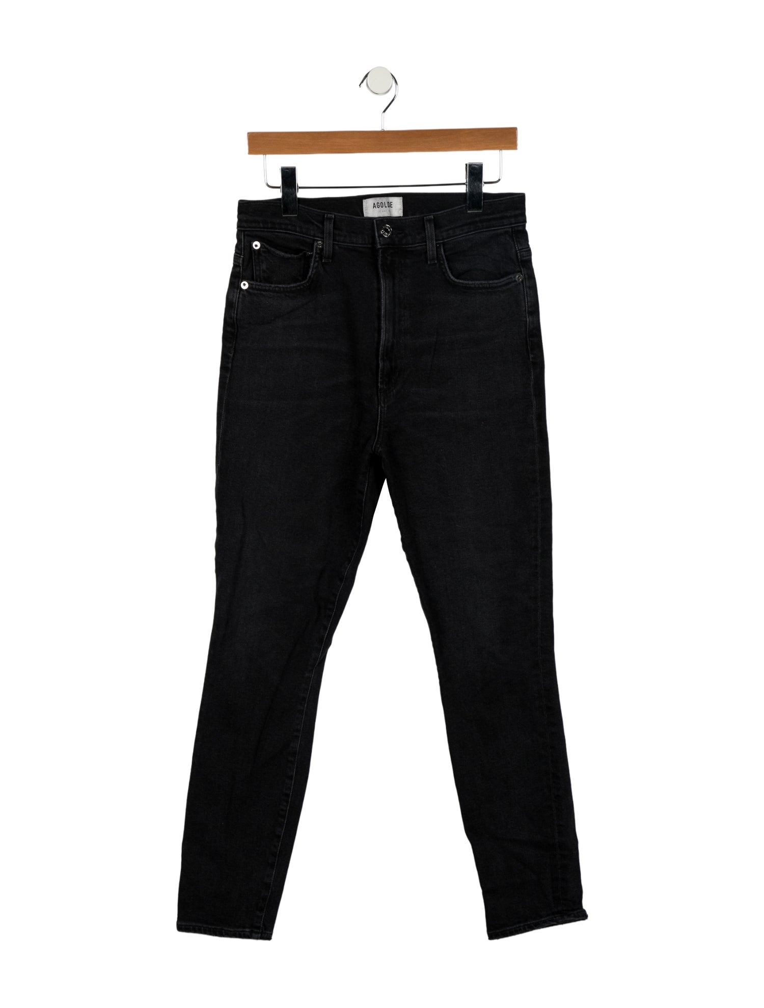 AGOLDE High-Rise Skinny Leg Jeans