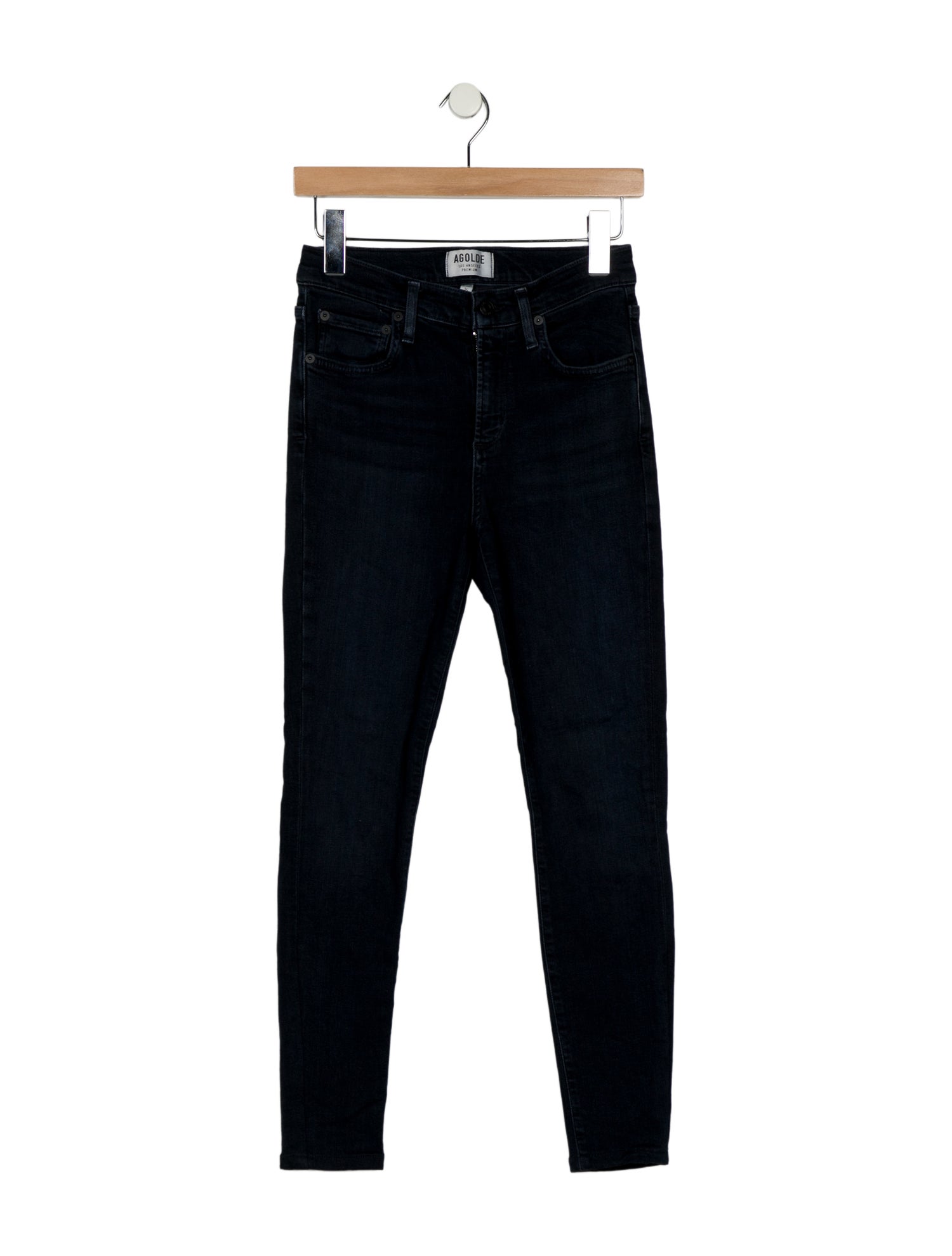 AGOLDE Mid-Rise Skinny Leg Jeans