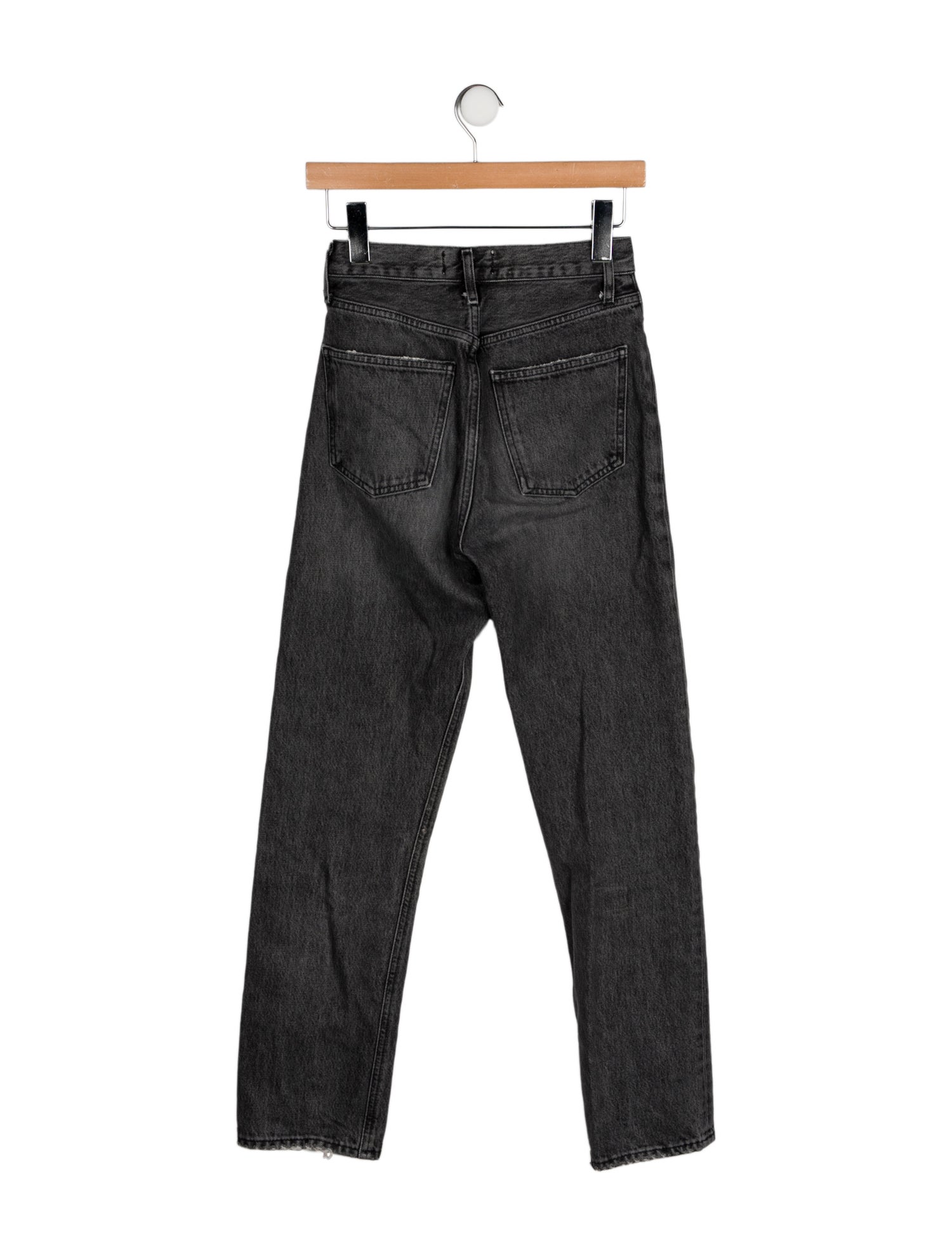 AGOLDE High-Rise Straight Leg Jeans