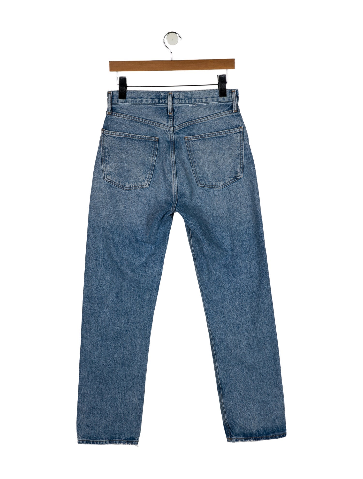 AGOLDE High-Rise Straight Leg Jeans