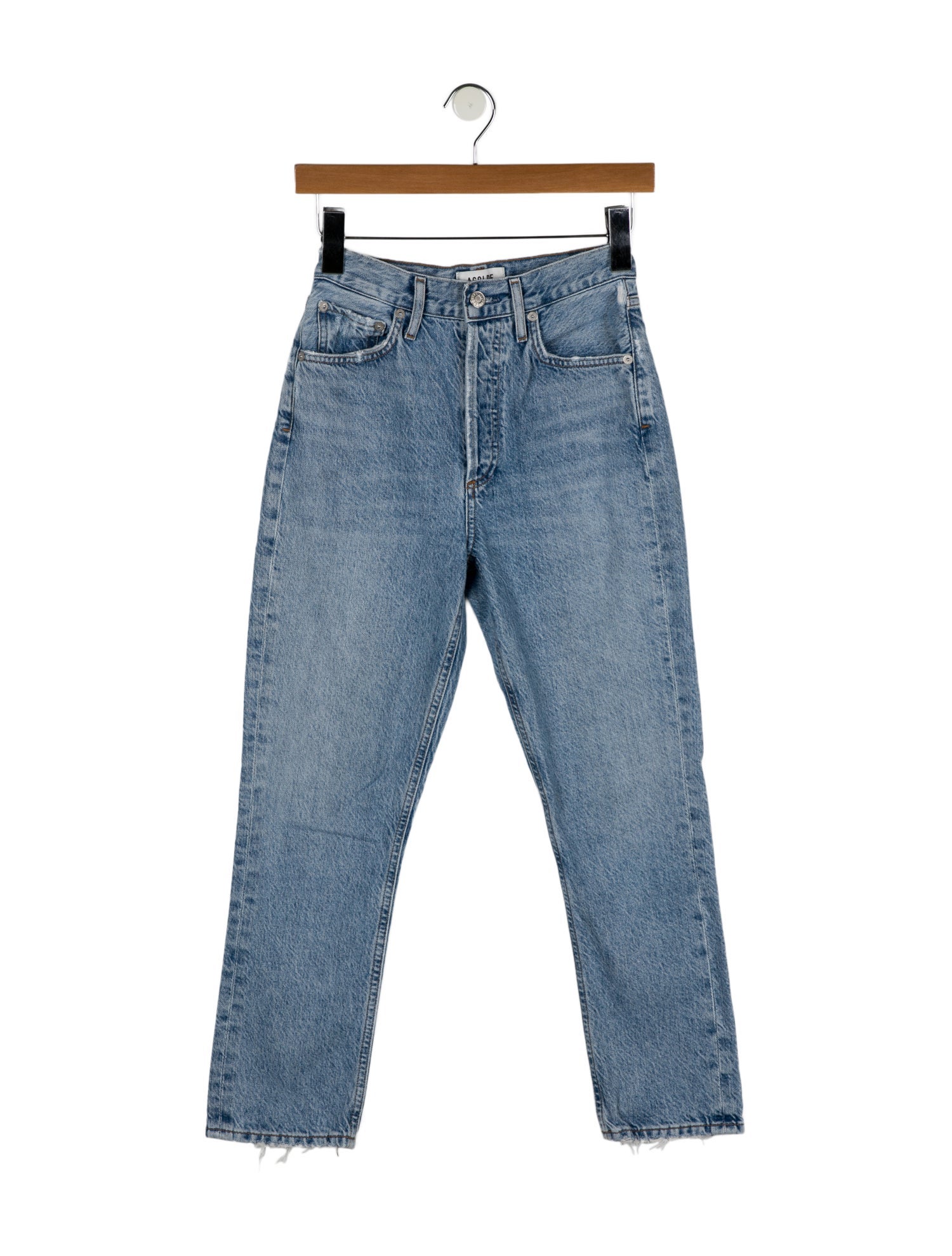 AGOLDE High-Rise Skinny Leg Jeans