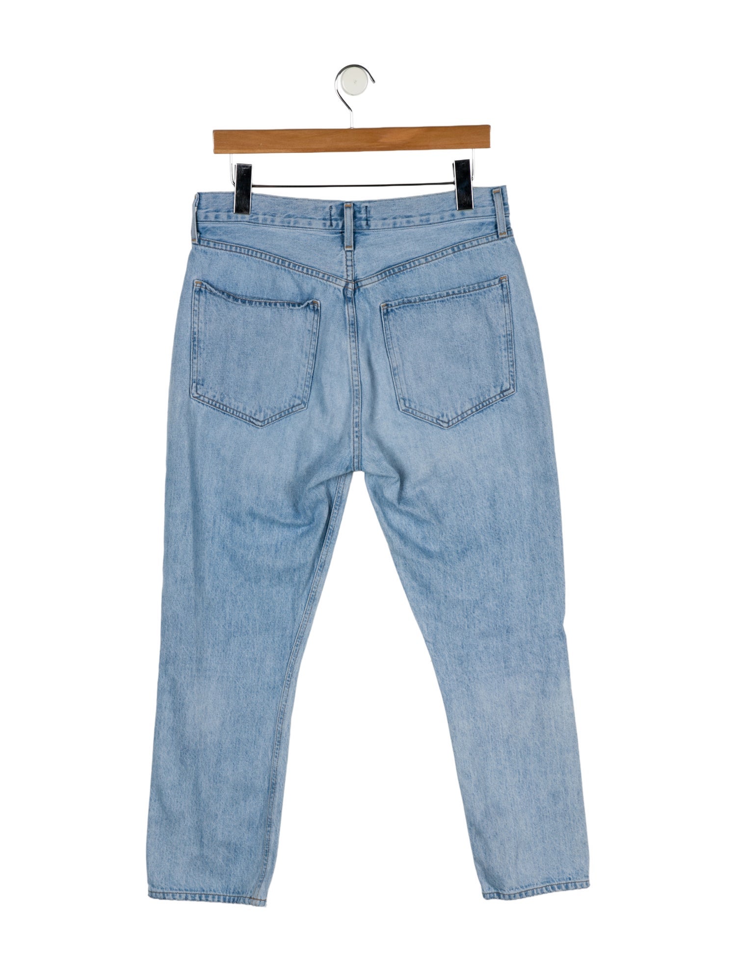 AGOLDE High-Rise Straight Leg Jeans