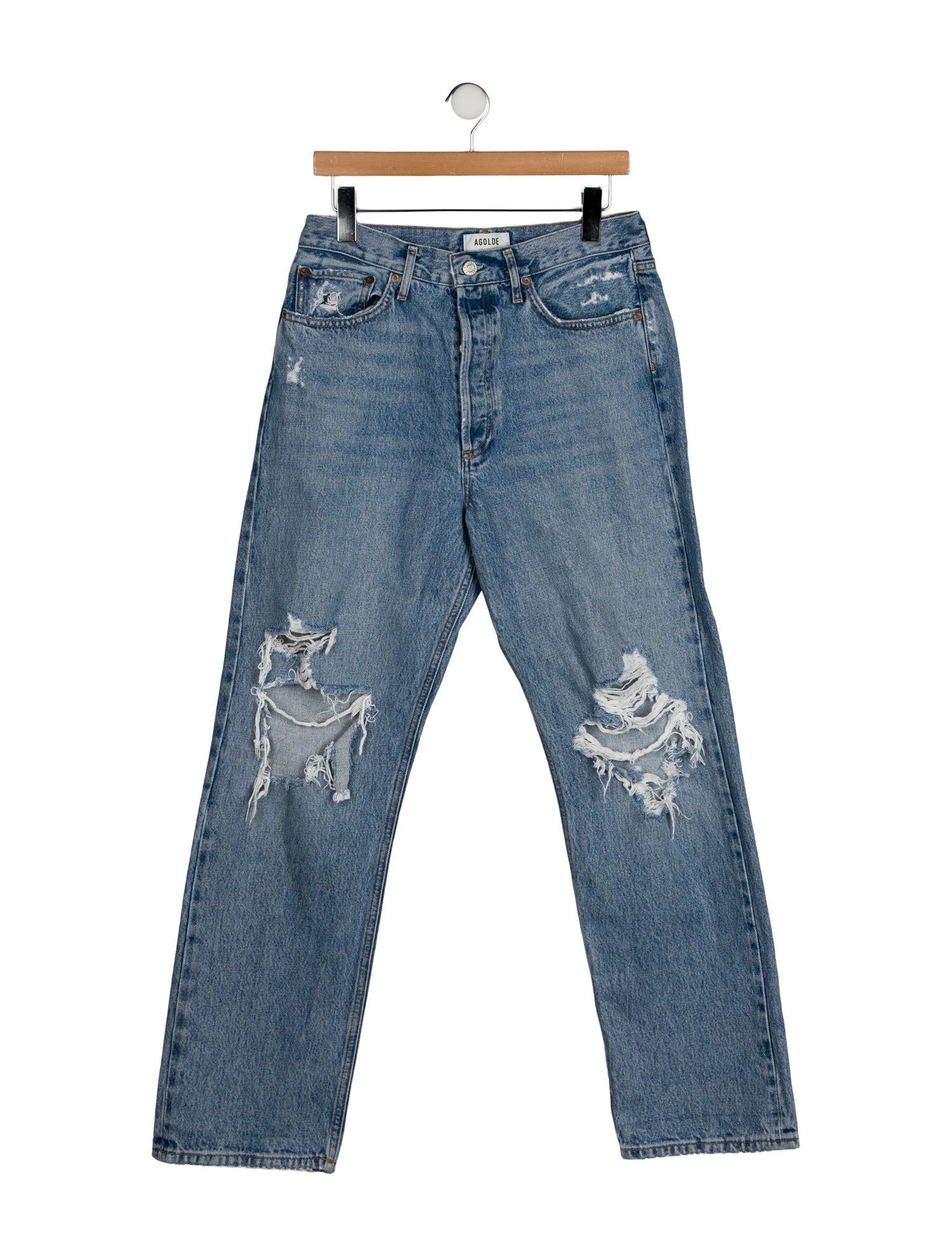 AGOLDE High-Rise Wide Leg Jeans