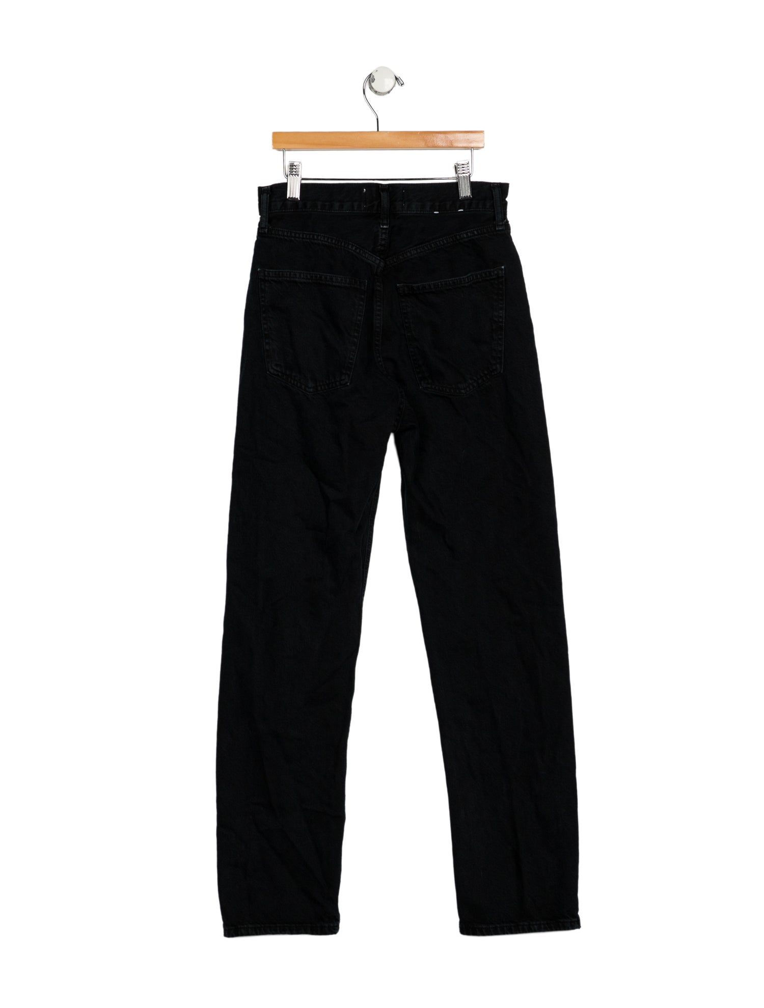 AGOLDE Mid-Rise Straight Leg Jeans