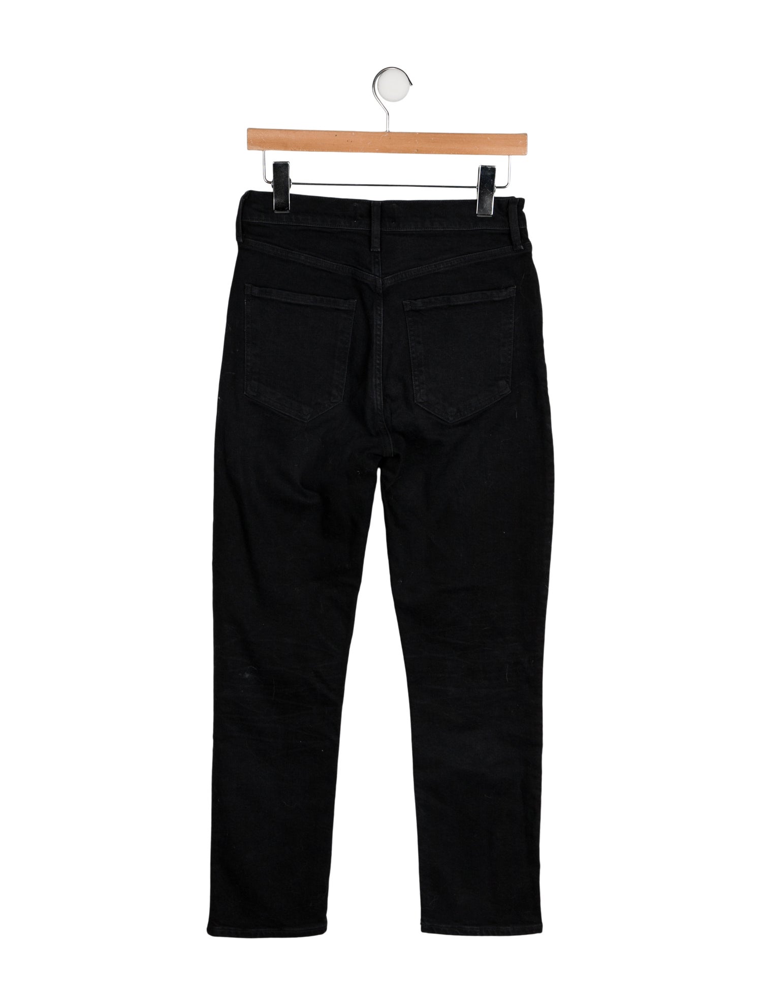 AGOLDE Mid-Rise Straight Leg Jeans