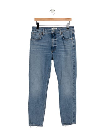 AGOLDE Mid-Rise Skinny Leg Jeans