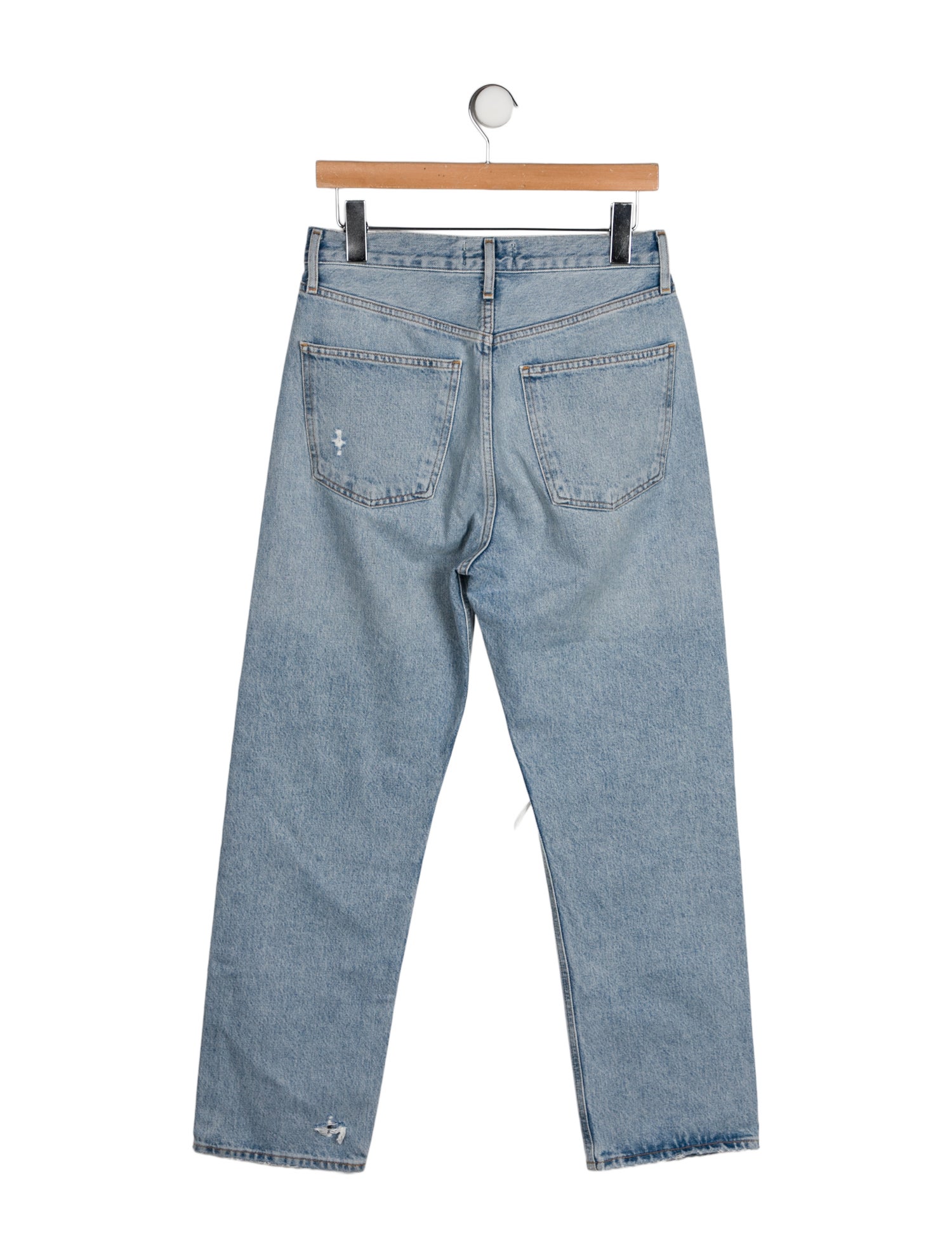 AGOLDE High-Rise Straight Leg Jeans