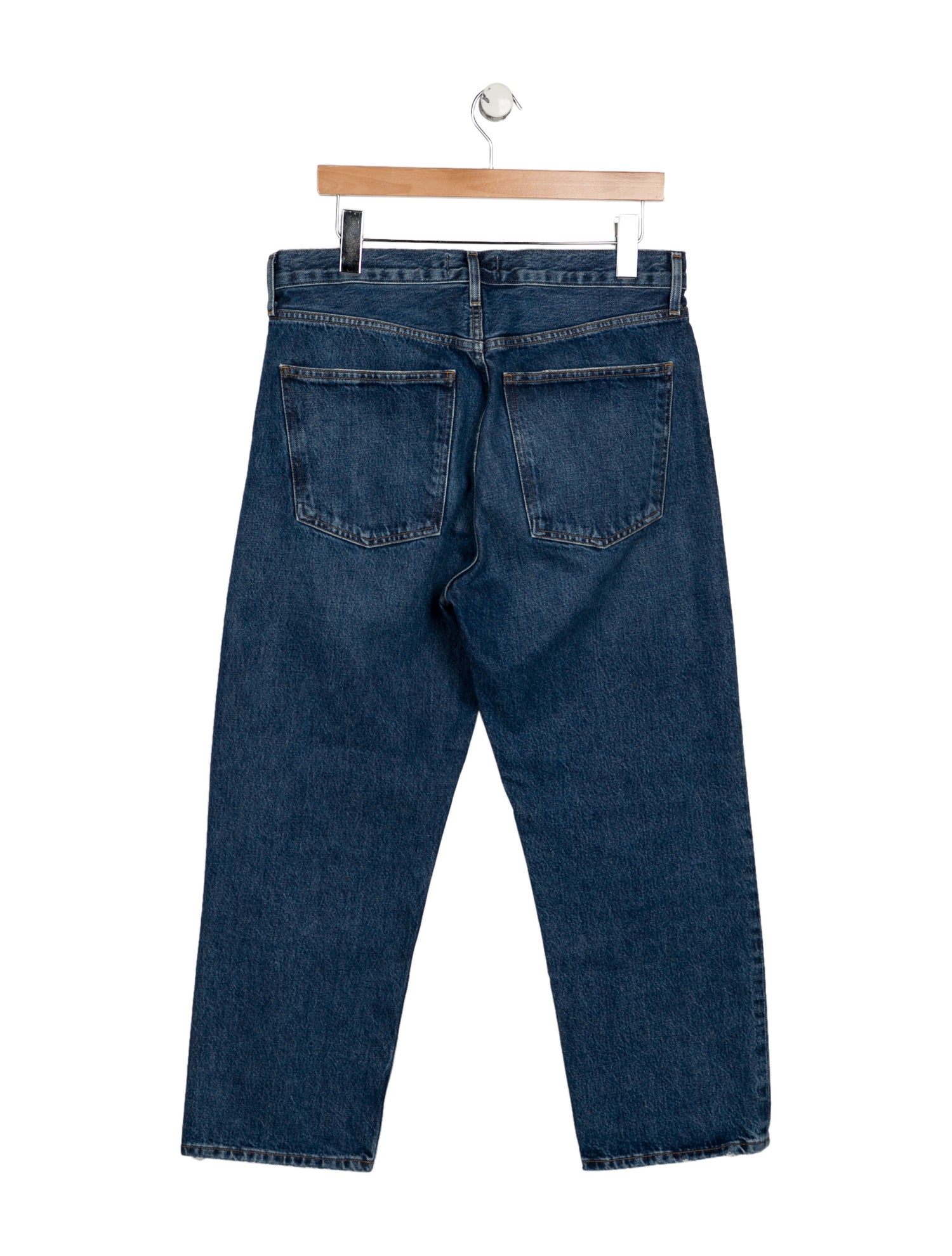 AGOLDE High-Rise Straight Leg Jeans