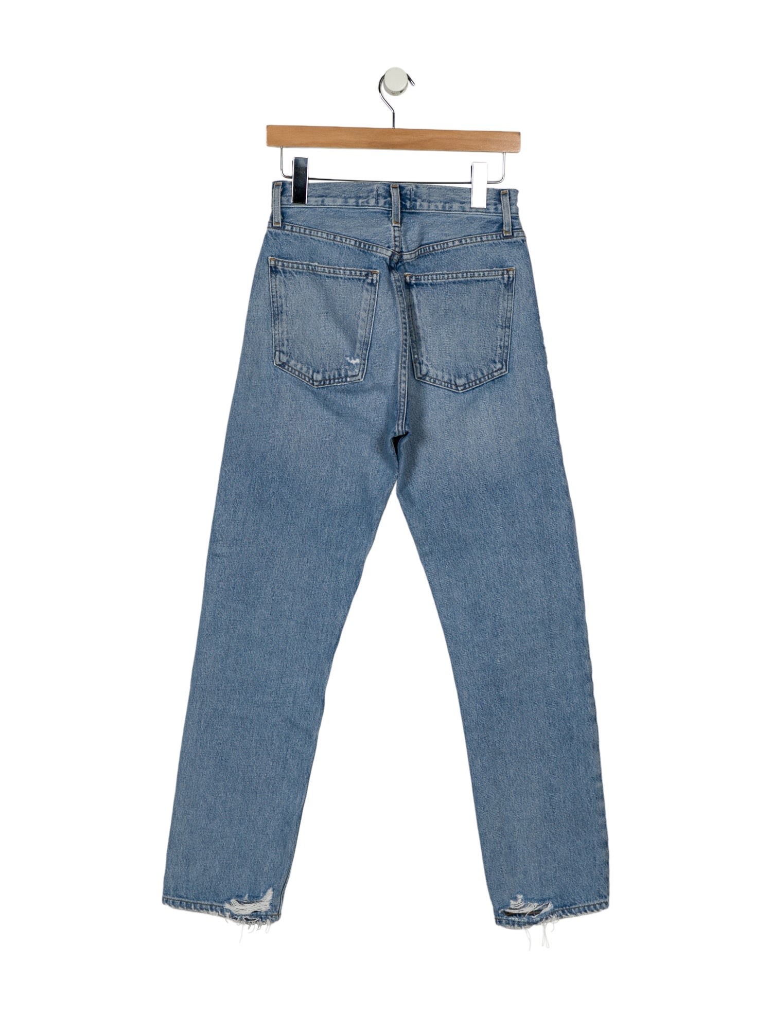 AGOLDE High-Rise Straight Leg Jeans