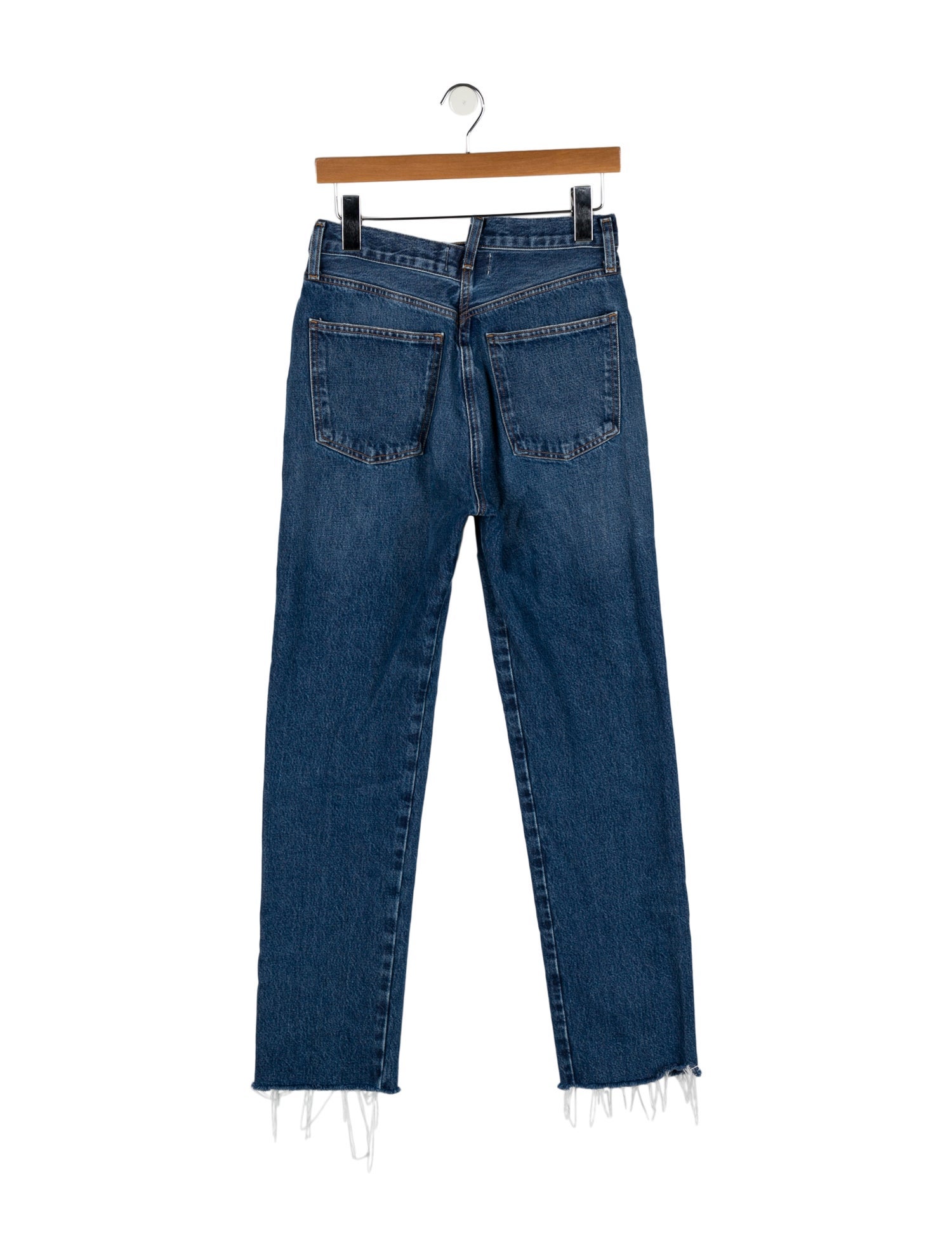 AGOLDE High-Rise Straight Leg Jeans