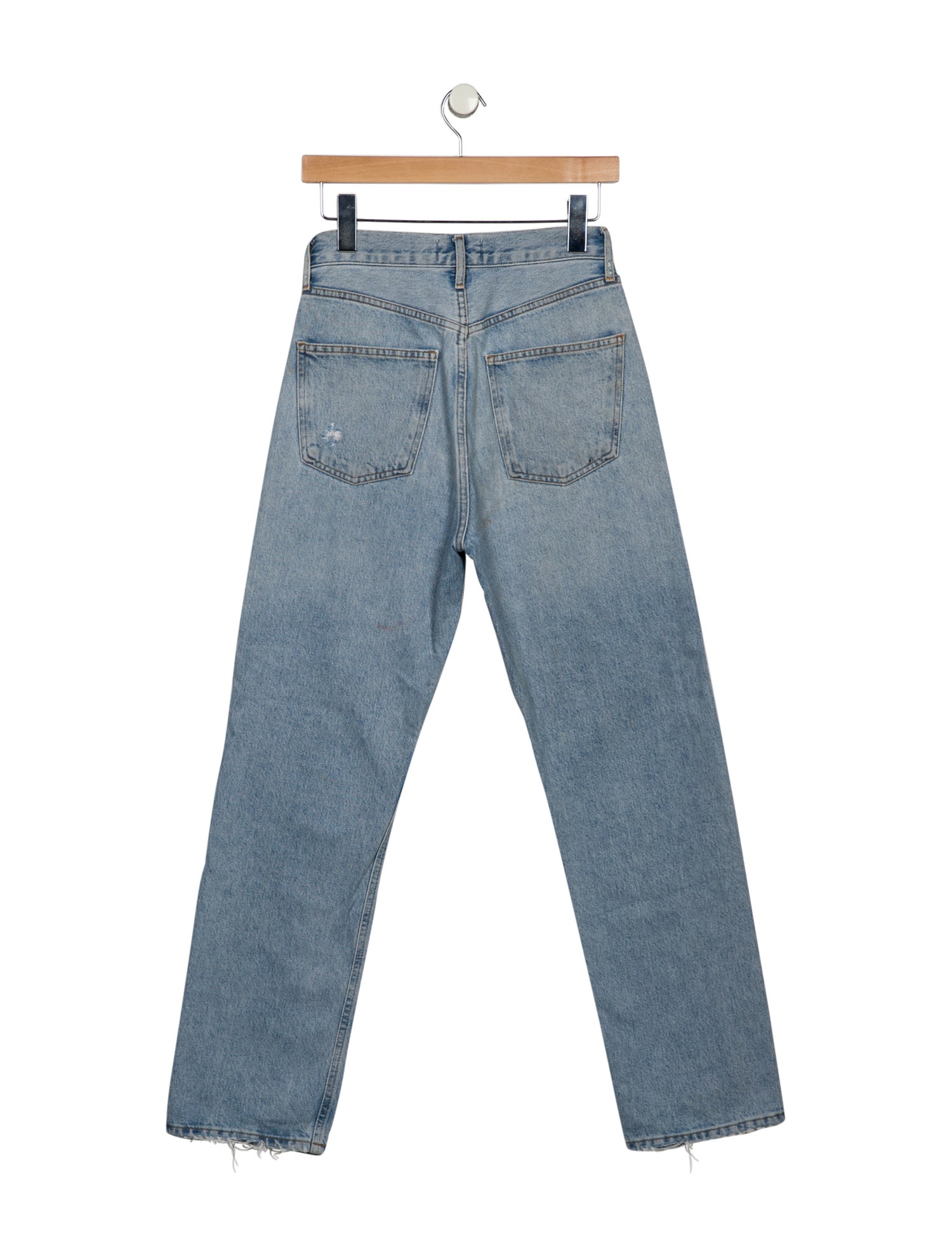 AGOLDE High-Rise Straight Leg Jeans