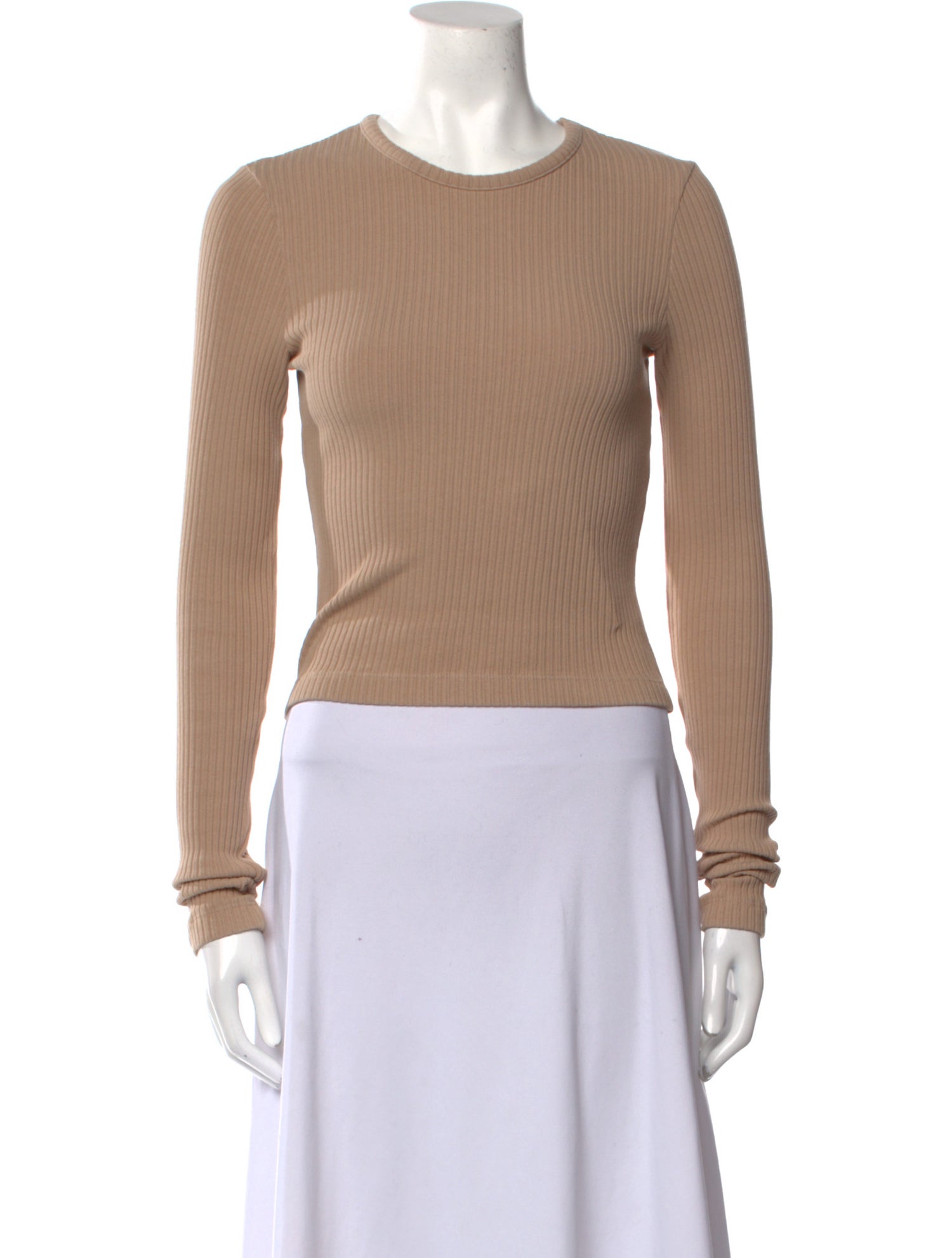 AGOLDE Crew Neck Long Sleeve Top