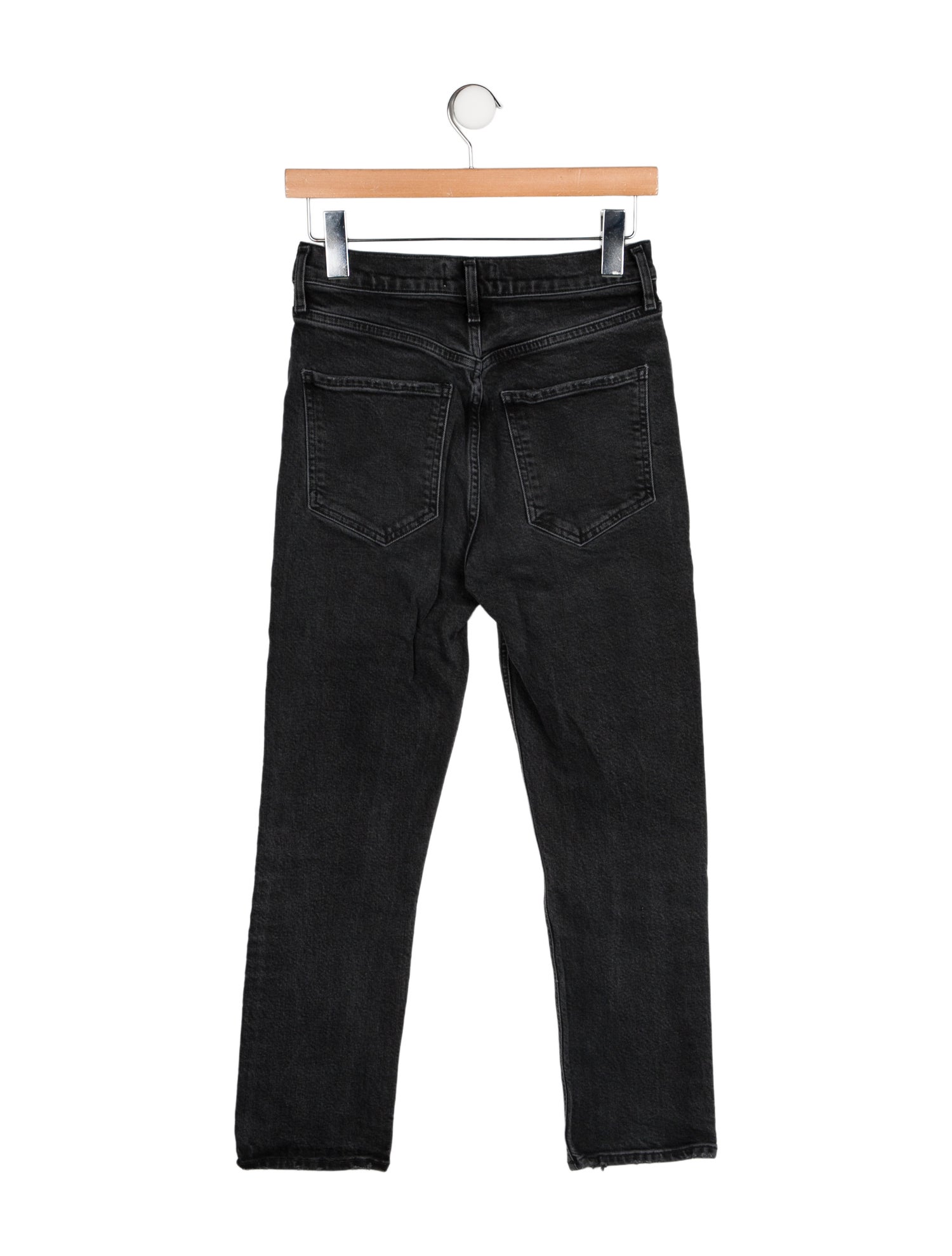 AGOLDE High-Rise Straight Leg Jeans