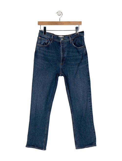 AGOLDE High-Rise Straight Leg Jeans