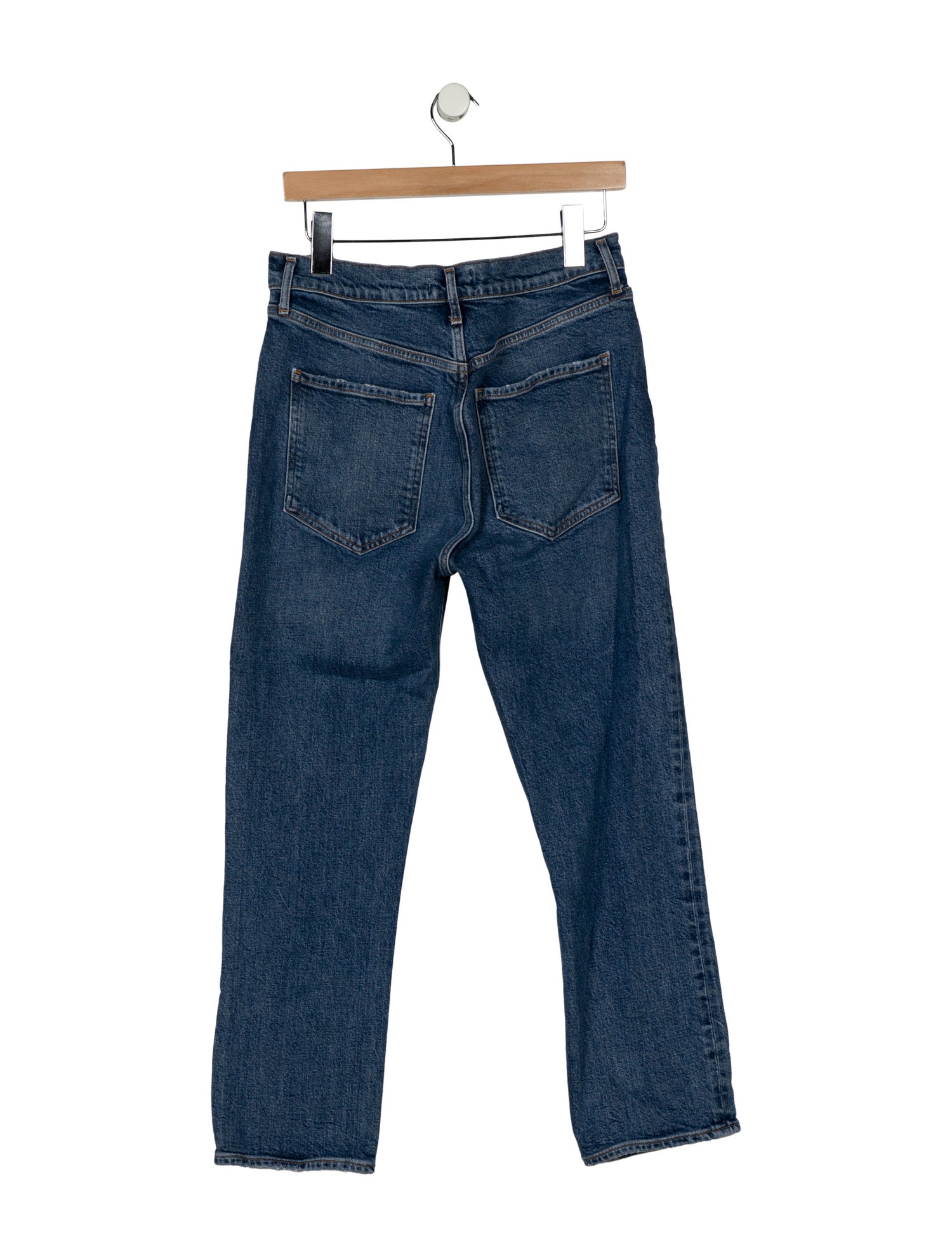 AGOLDE High-Rise Straight Leg Jeans