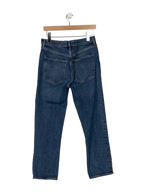 AGOLDE High-Rise Straight Leg Jeans