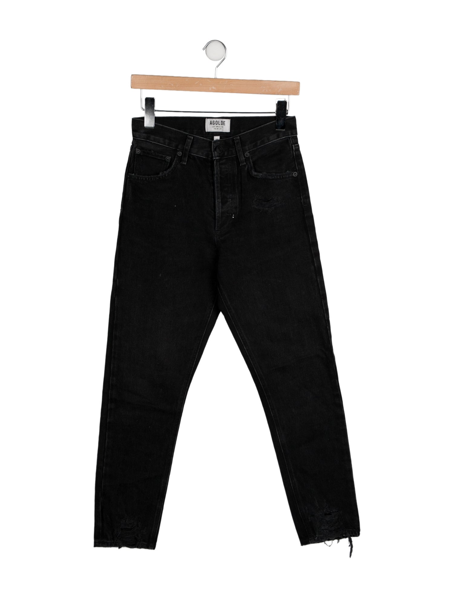 AGOLDE Mid-Rise Skinny Leg Jeans