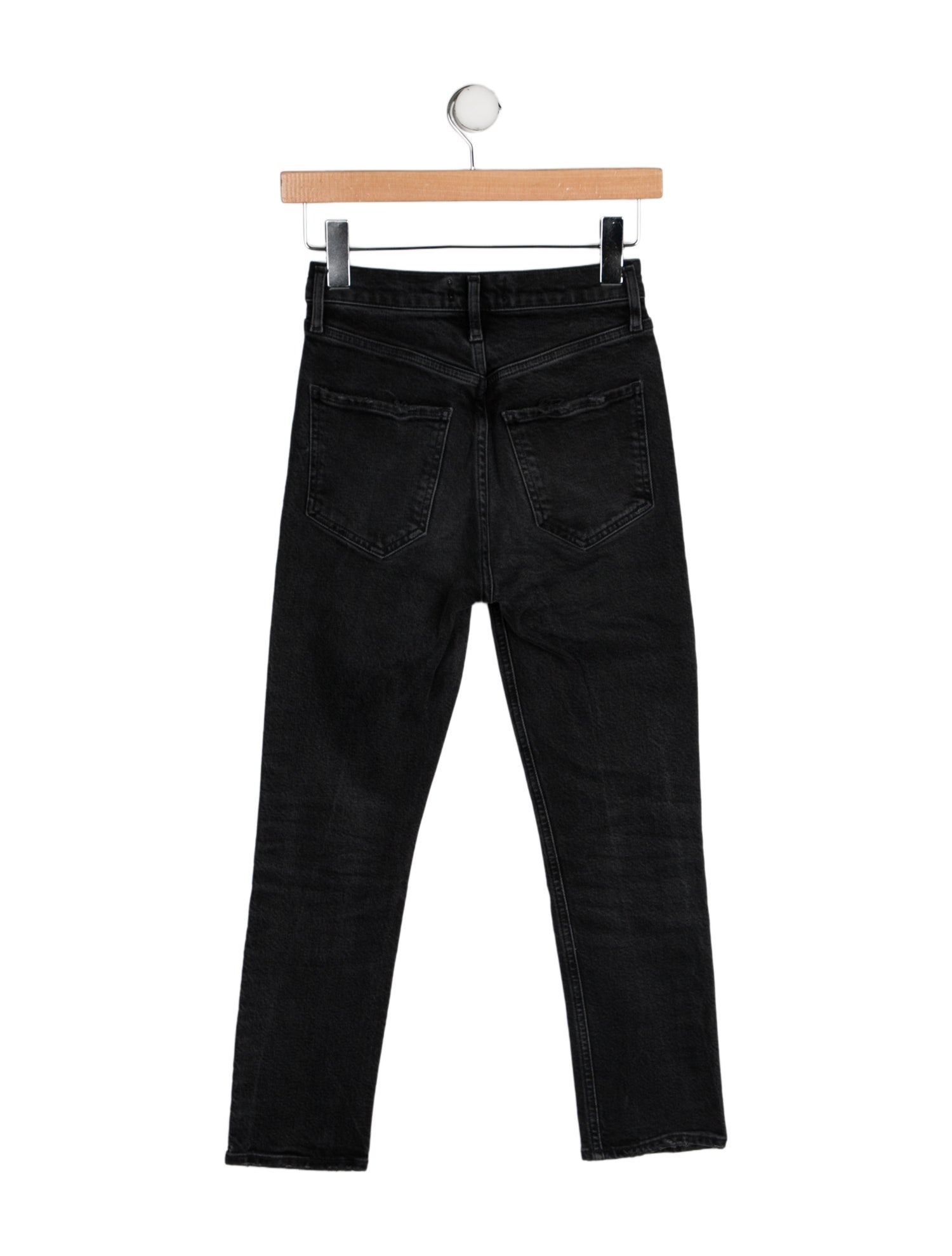 AGOLDE Mid-Rise Skinny Leg Jeans