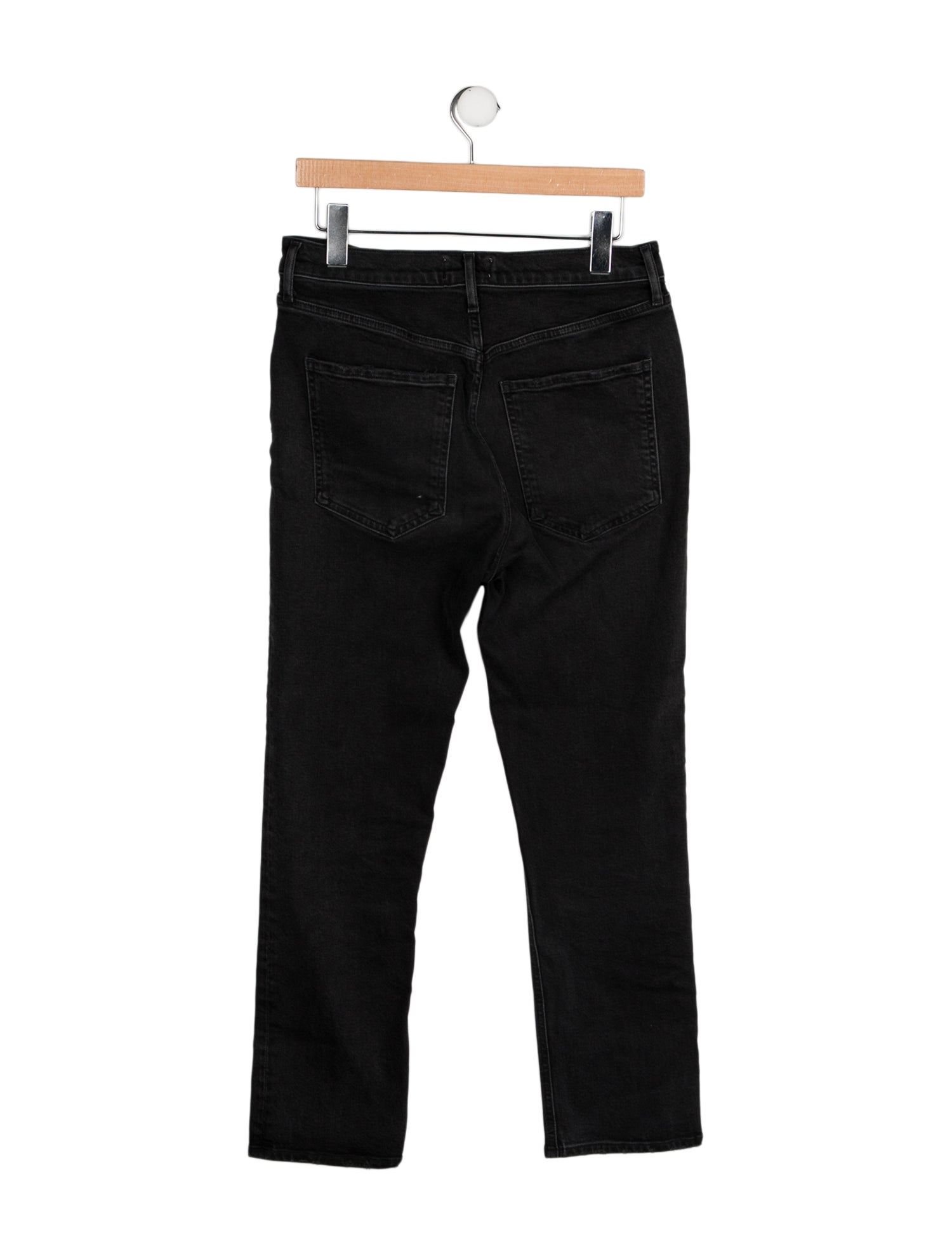 AGOLDE High-Rise Straight Leg Jeans