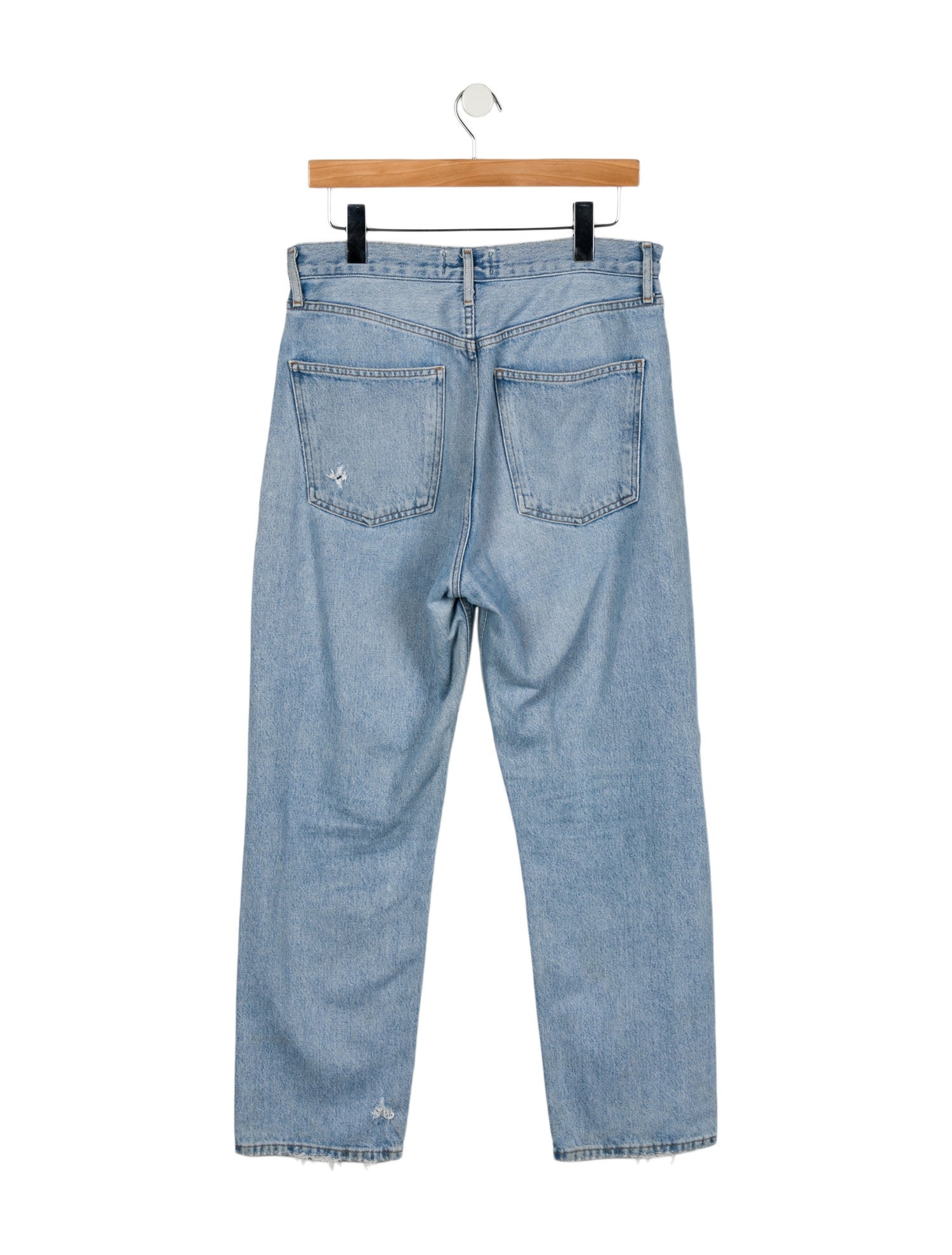 AGOLDE High-Rise Straight Leg Jeans