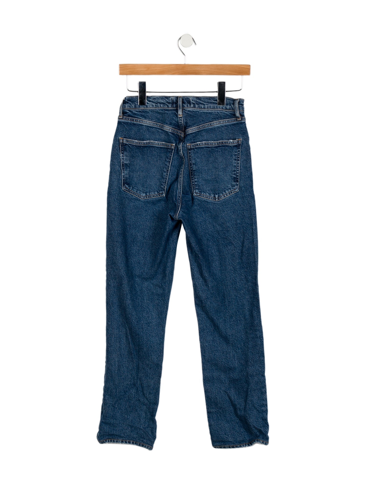 AGOLDE High-Rise Straight Leg Jeans