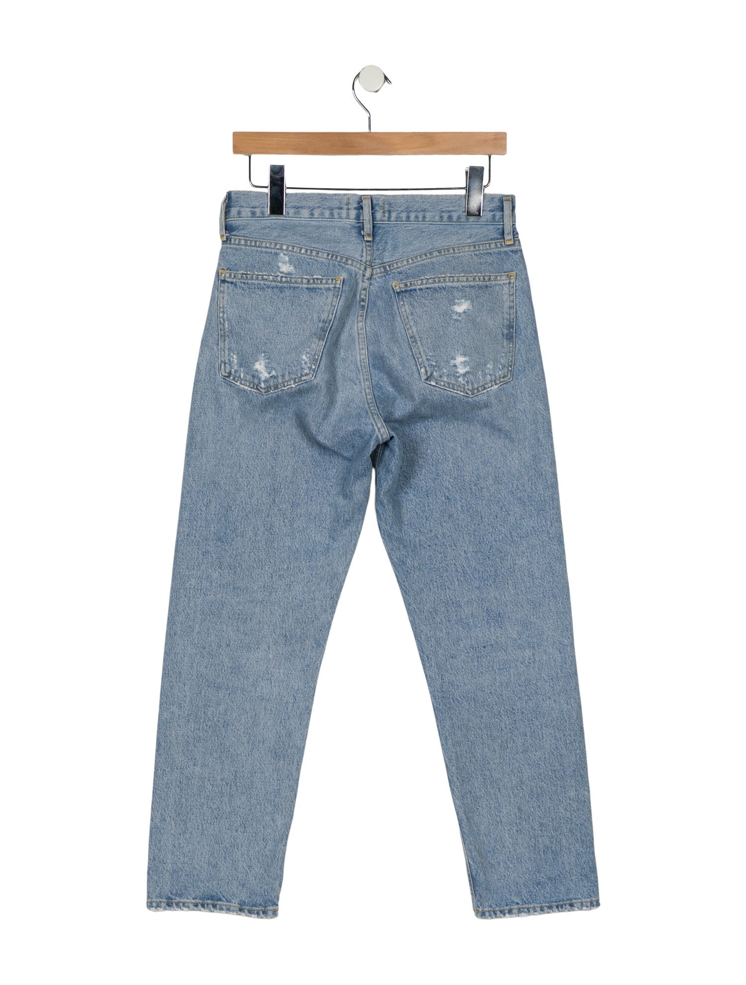 AGOLDE High-Rise Straight Leg Jeans