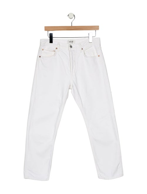 AGOLDE Mid-Rise Straight Leg Jeans