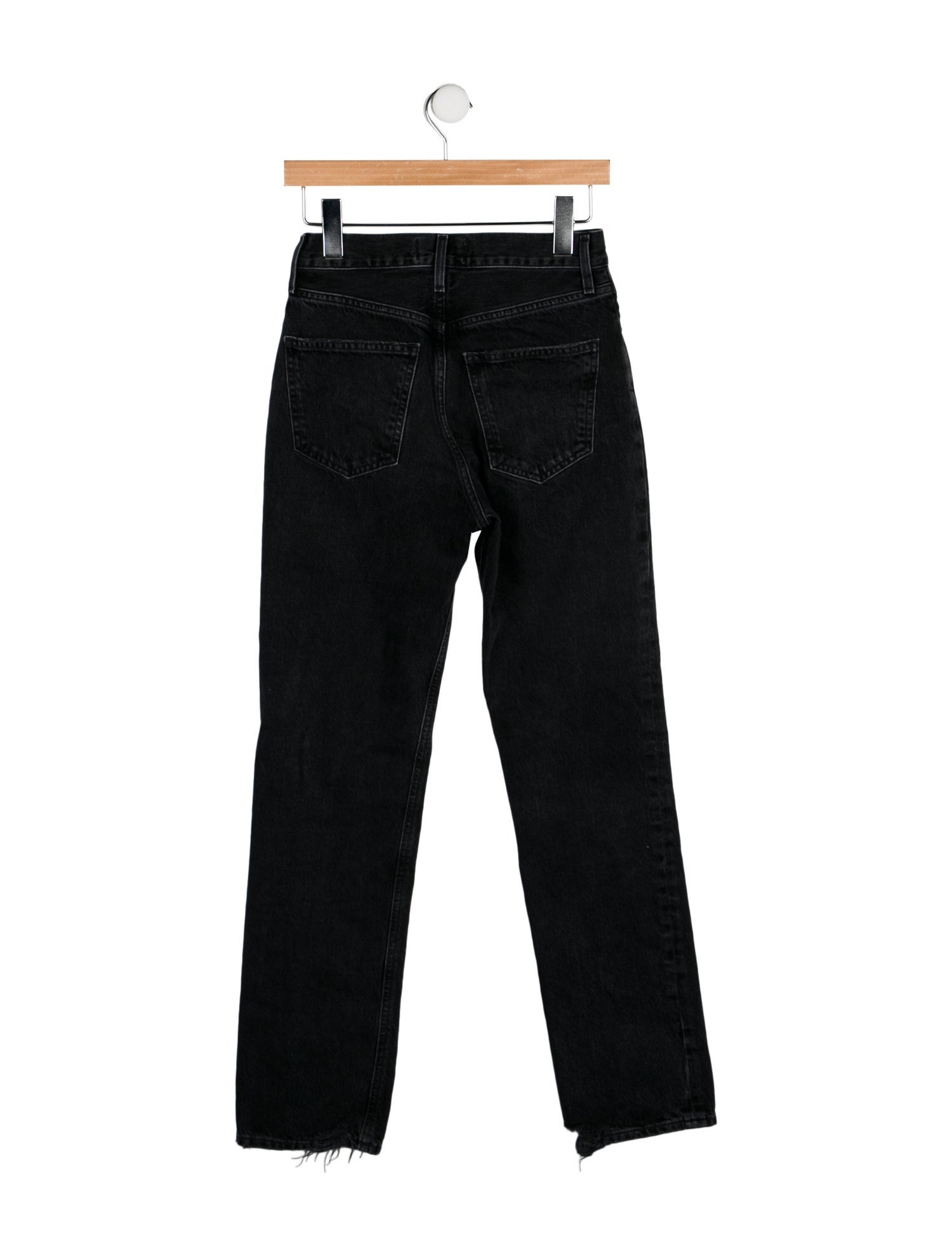 AGOLDE High-Rise Straight Leg Jeans